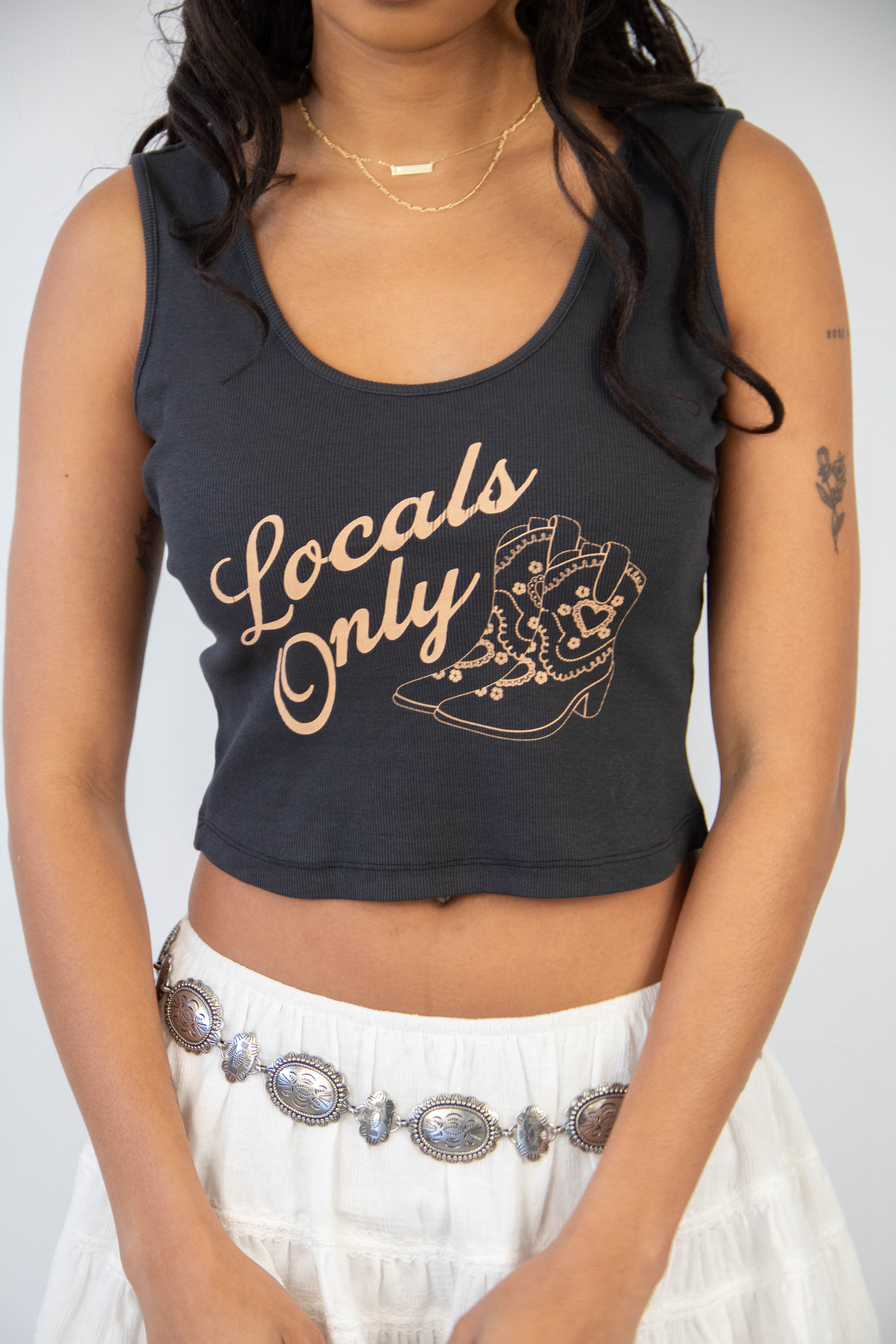 Locals Only Graphic Tank Top