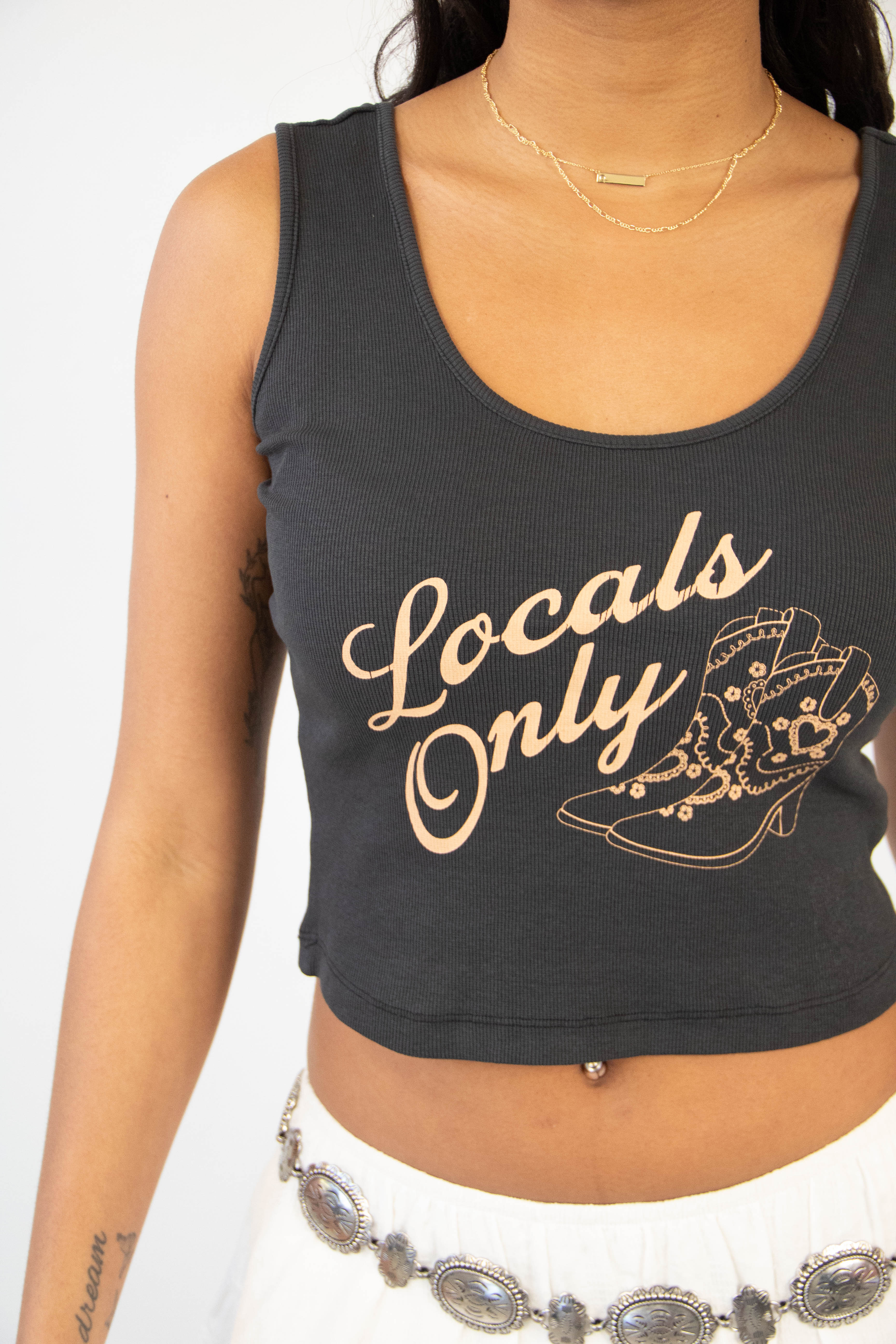 Locals Only Graphic Tank Top