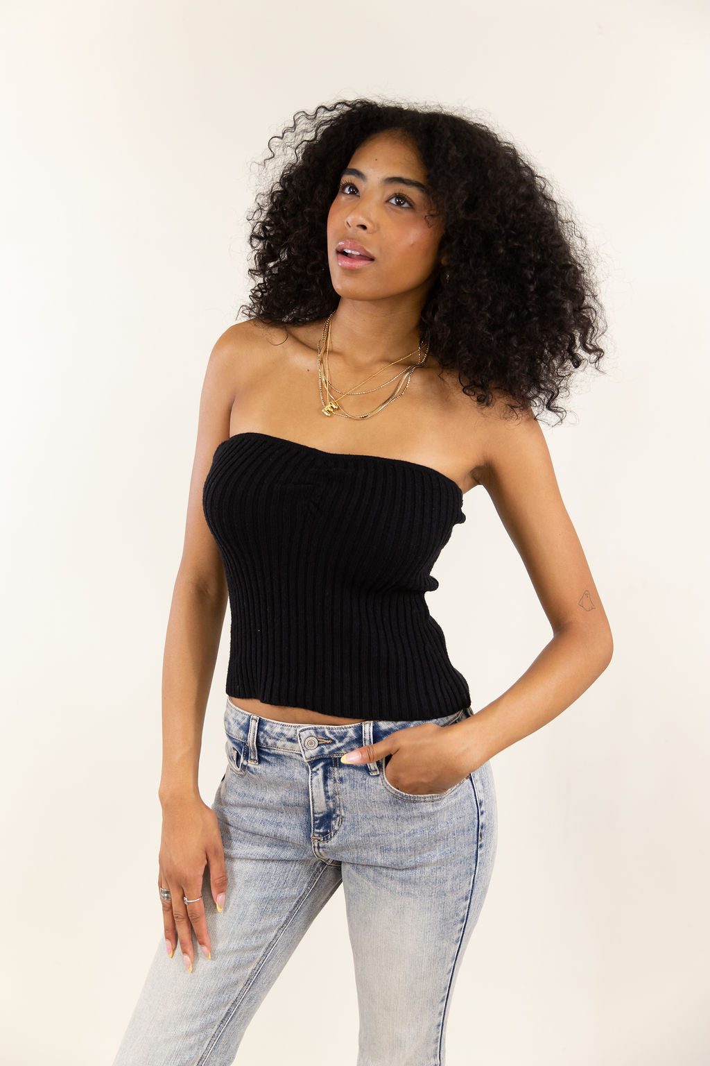 Basic Knit Tube Top