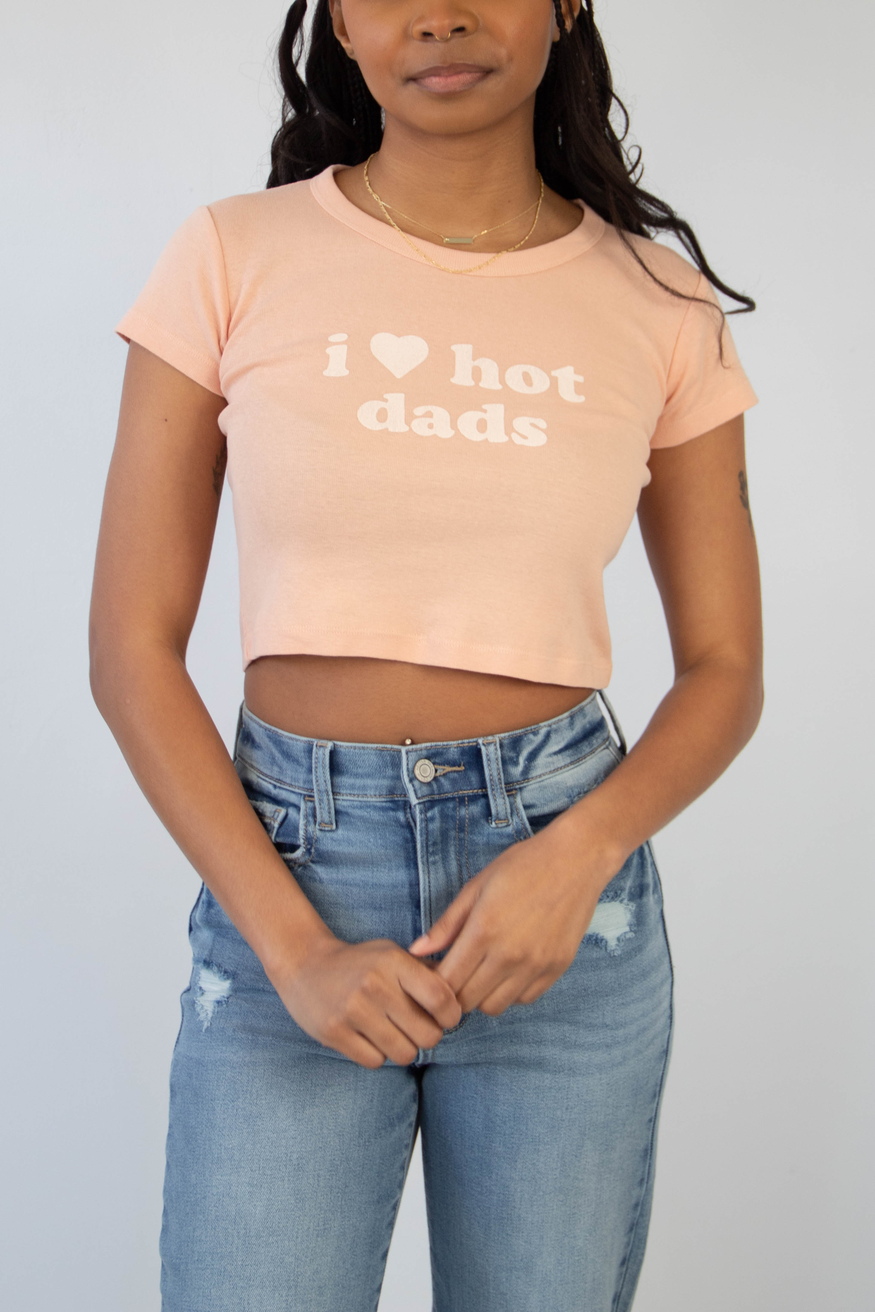 Hot Dads OG Graphic Babydoll Tee