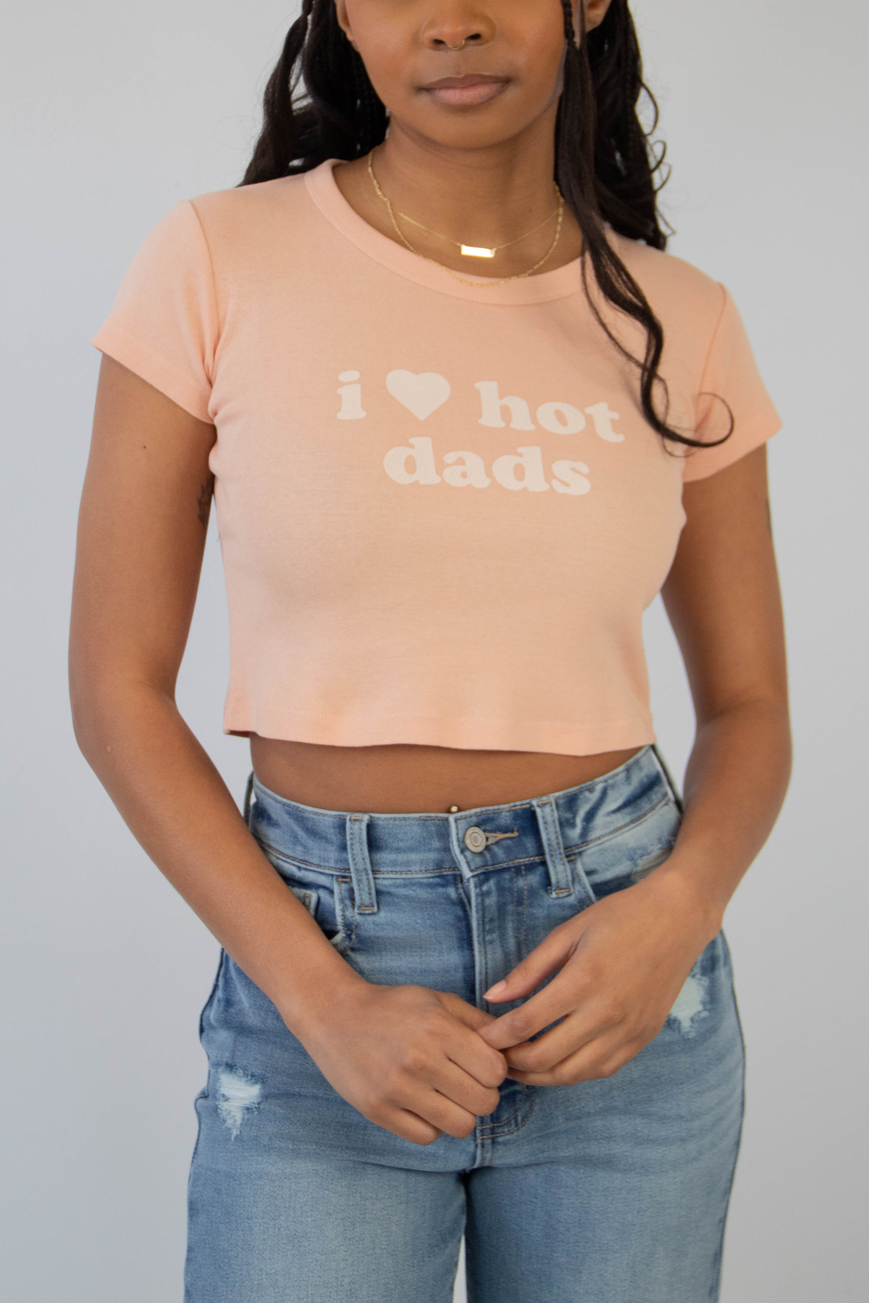 Hot Dads OG Graphic Babydoll Tee