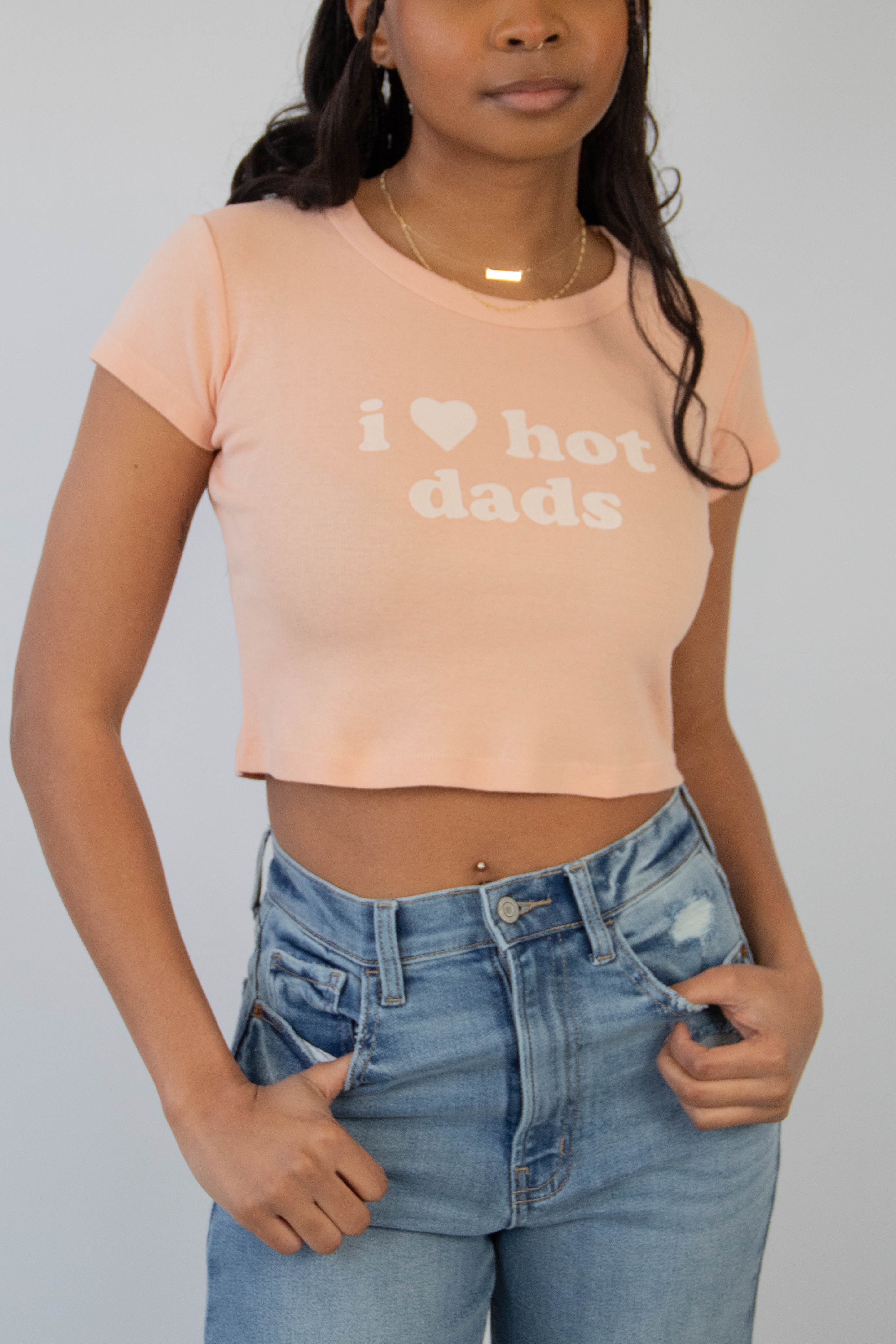 Hot Dads OG Graphic Babydoll Tee