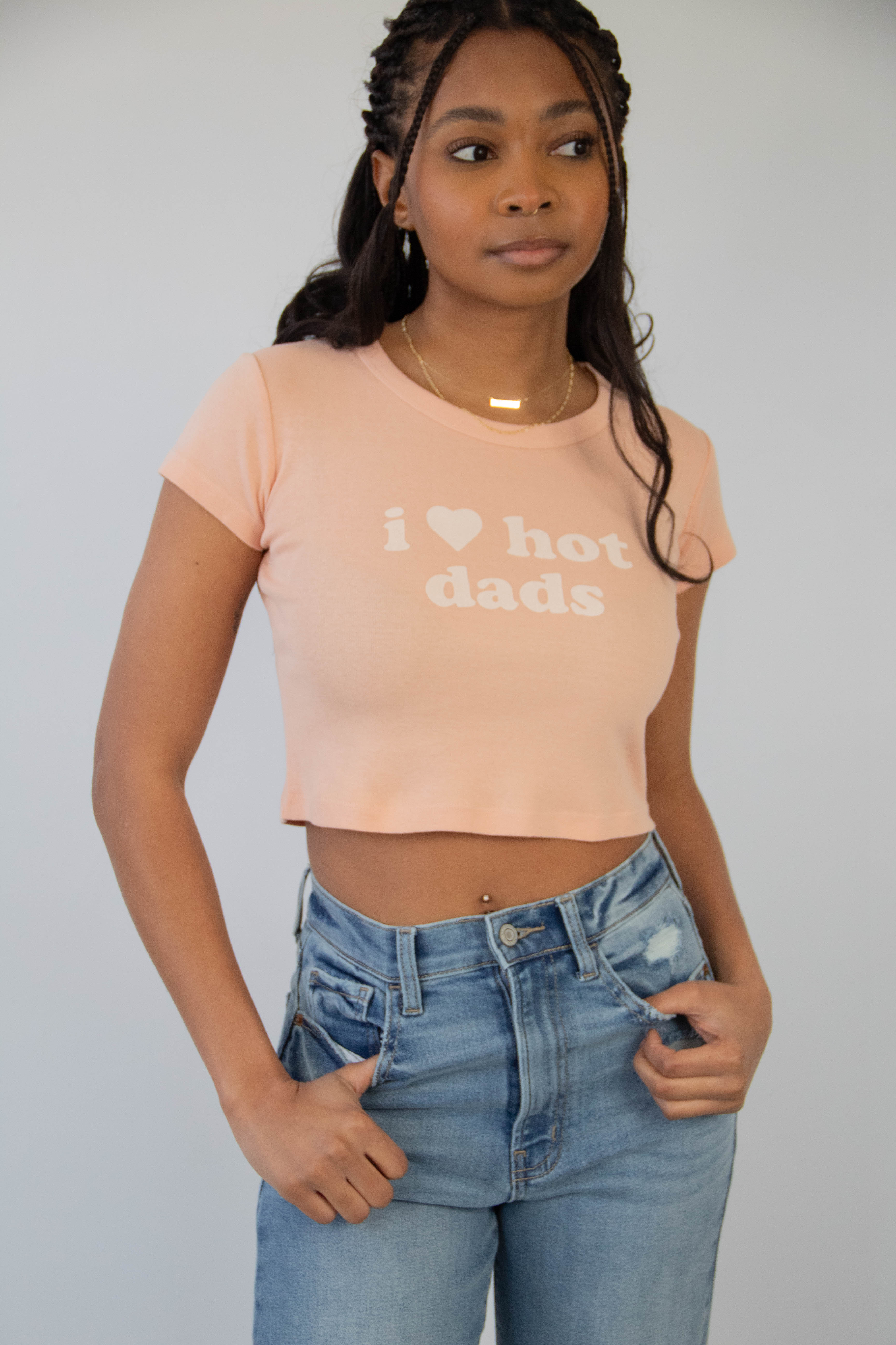 Hot Dads OG Graphic Babydoll Tee