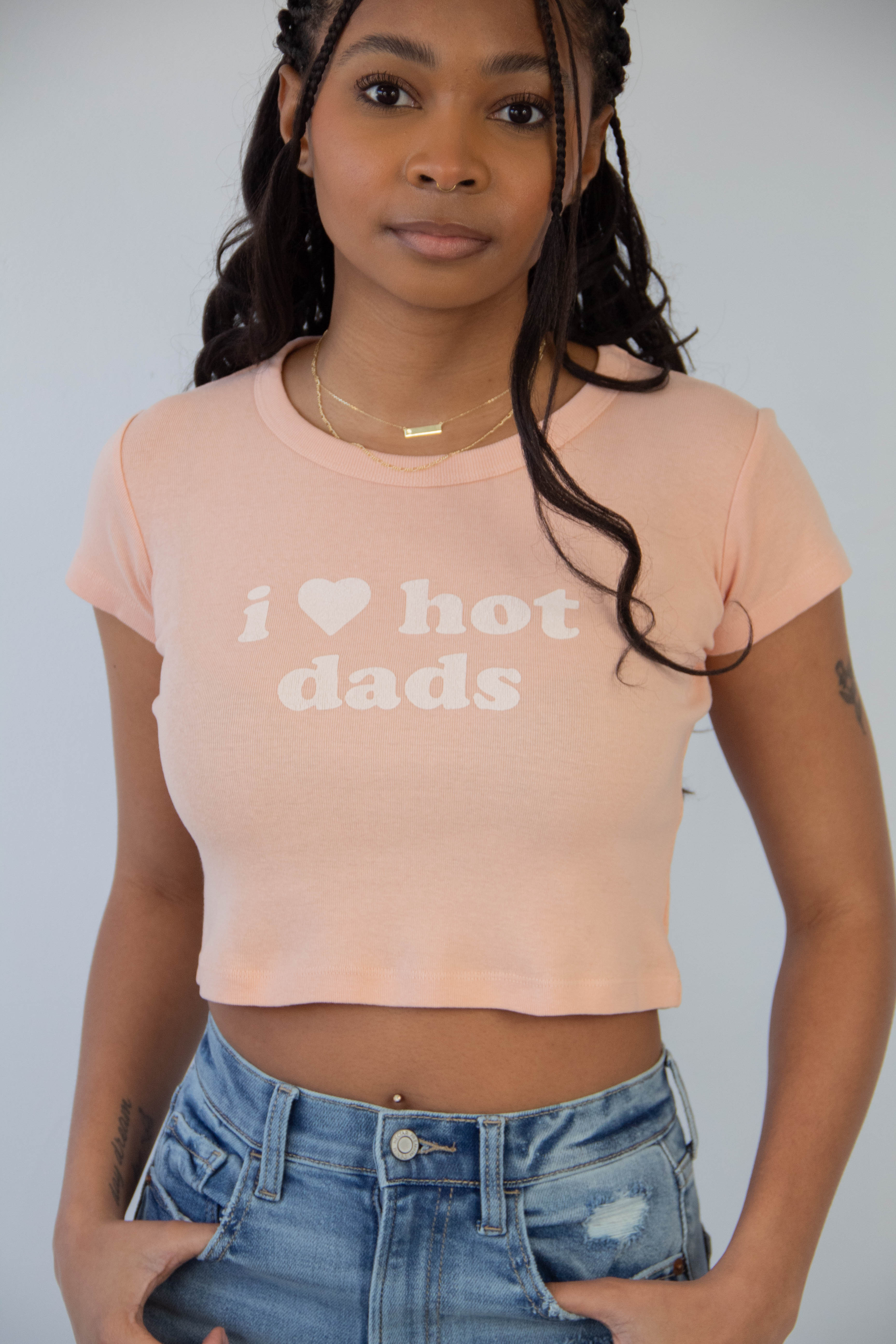 Hot Dads OG Graphic Babydoll Tee