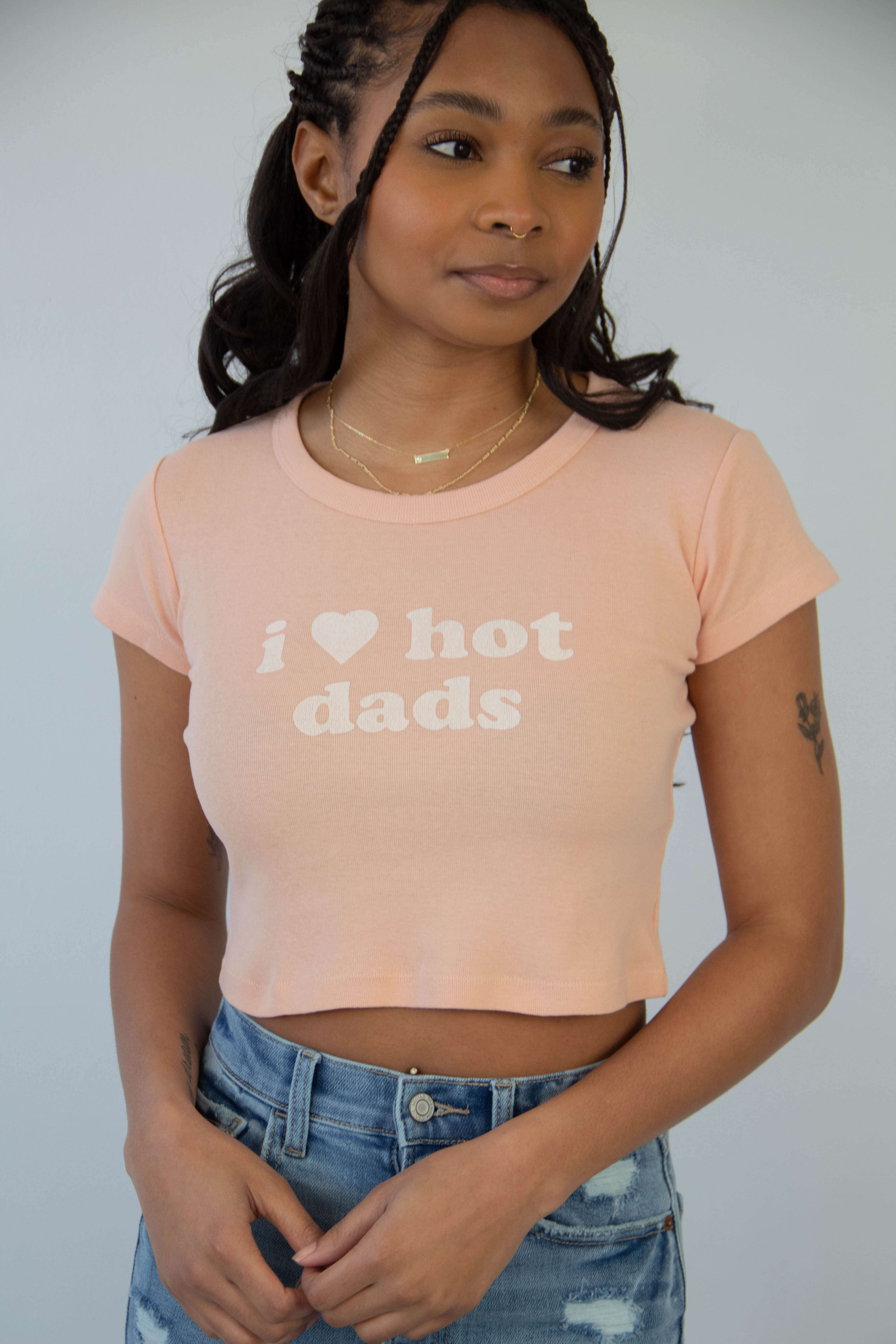 Hot Dads OG Graphic Babydoll Tee