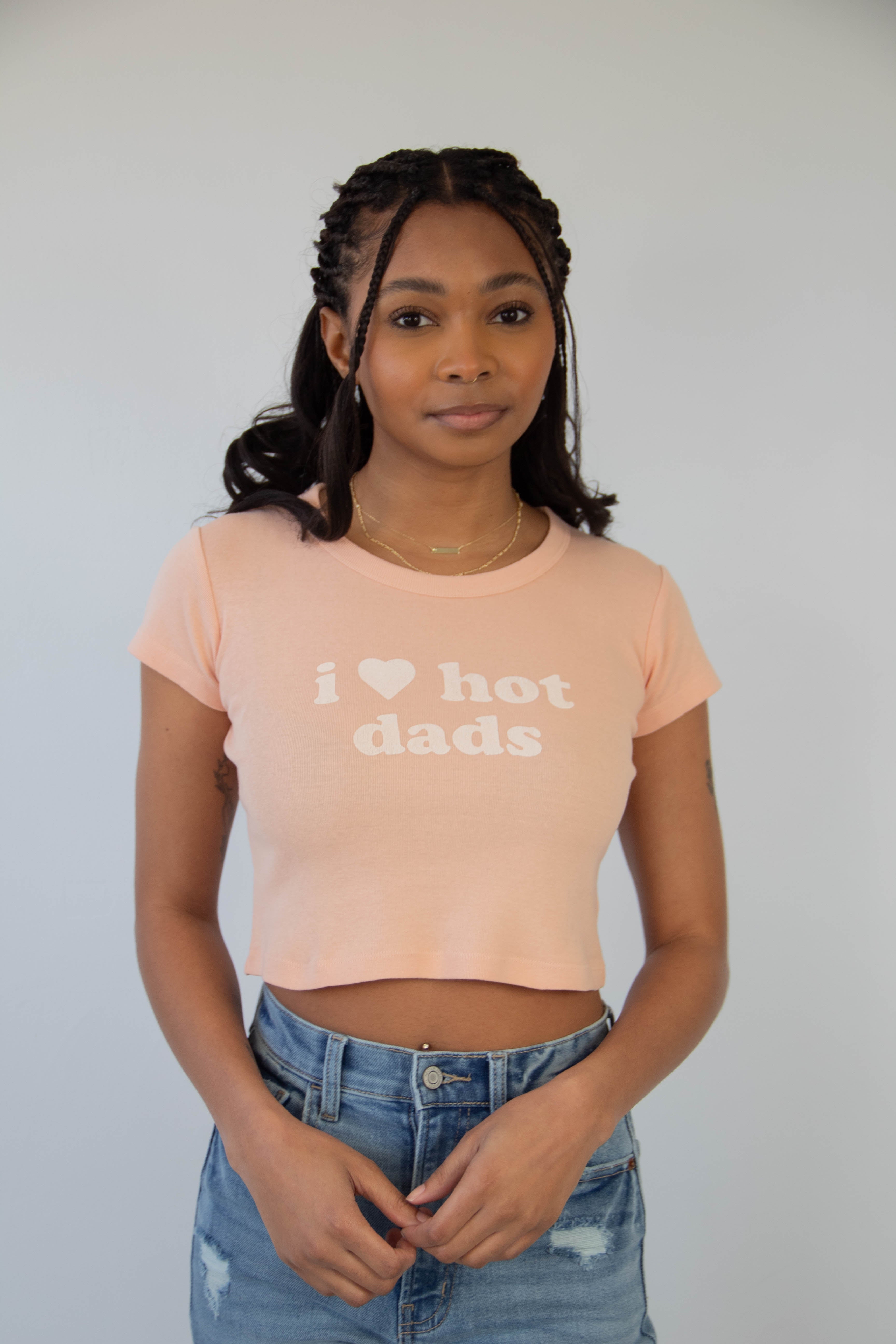 Hot Dads OG Graphic Babydoll Tee