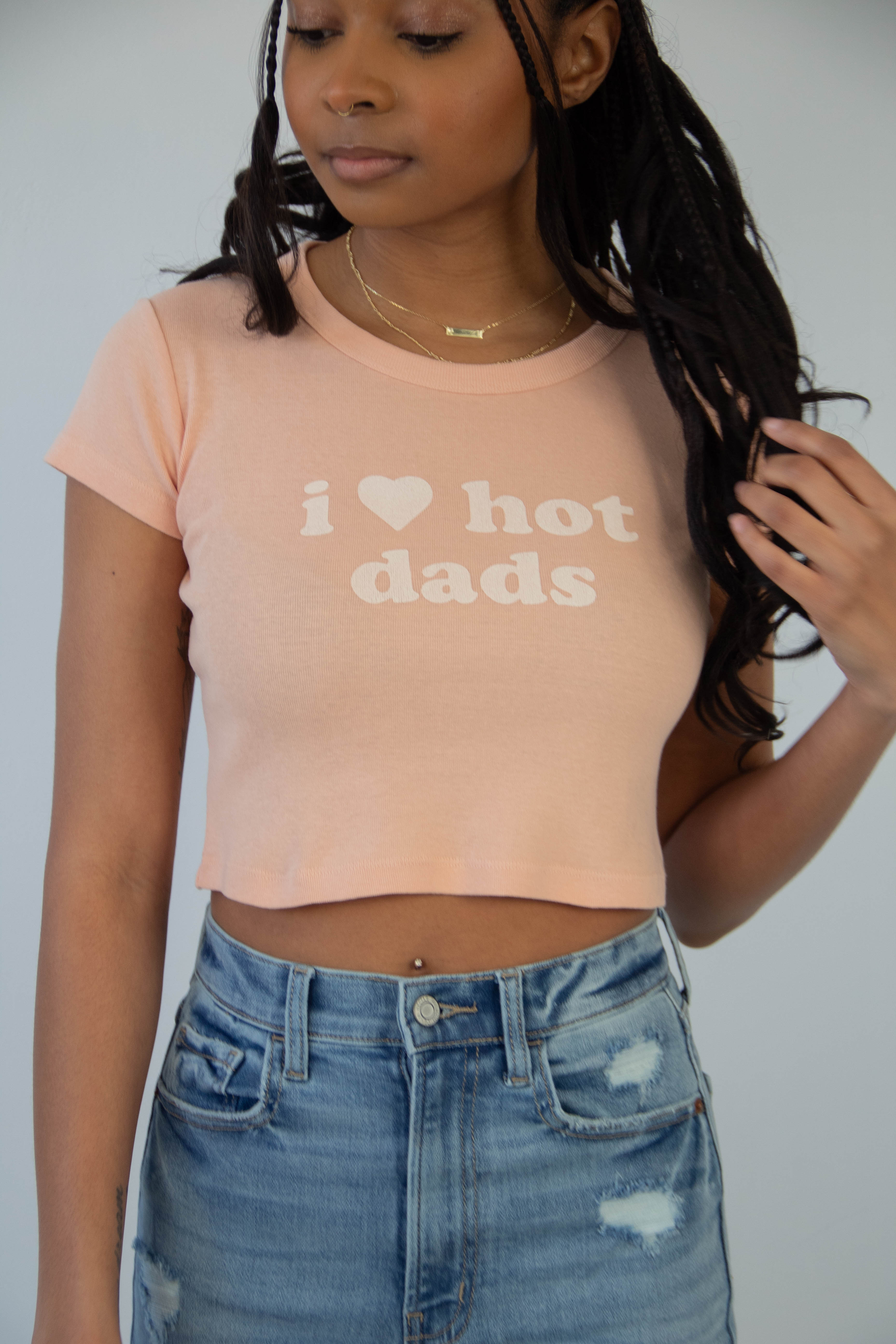 Hot Dads OG Graphic Babydoll Tee