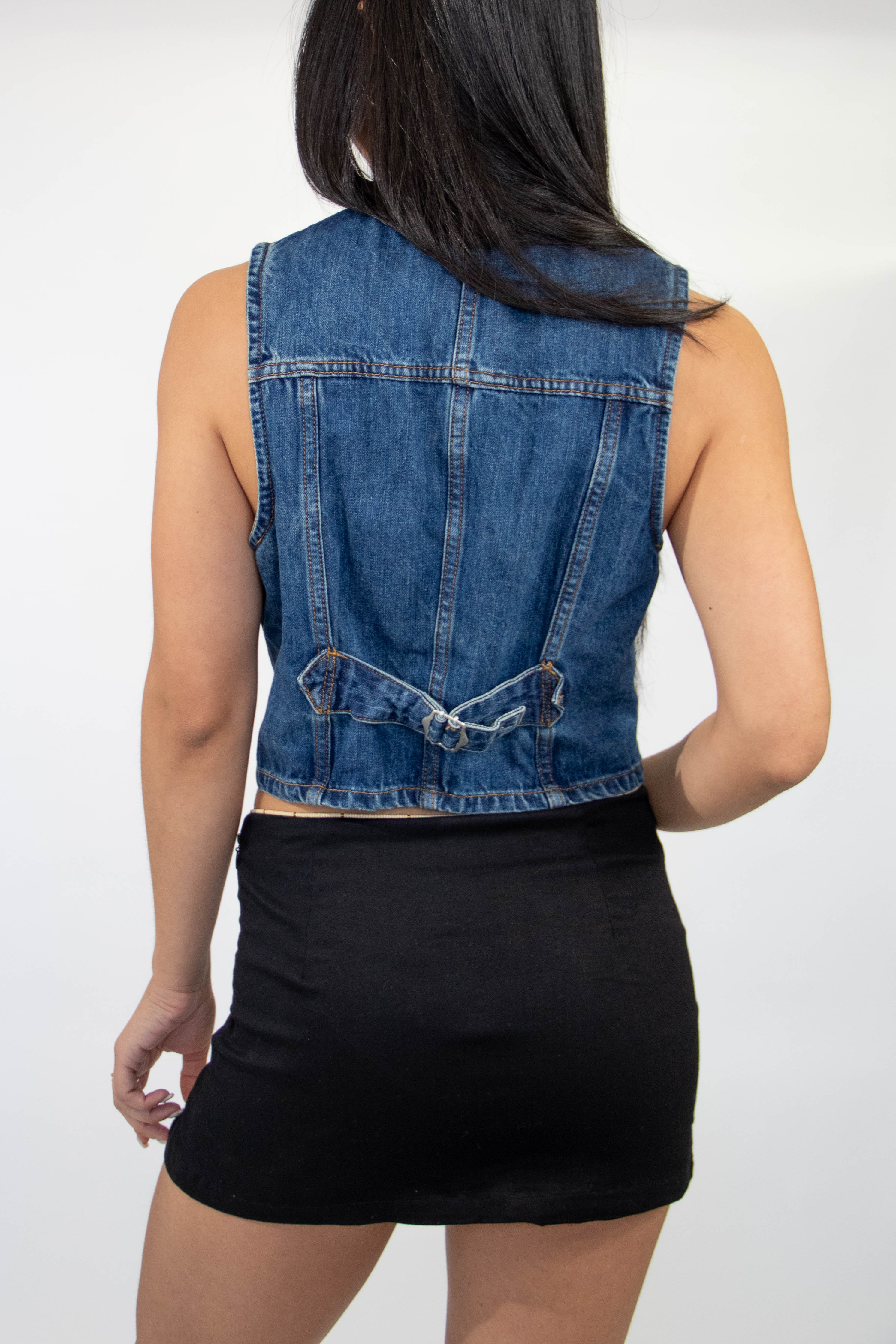 Denim Vest by For Good