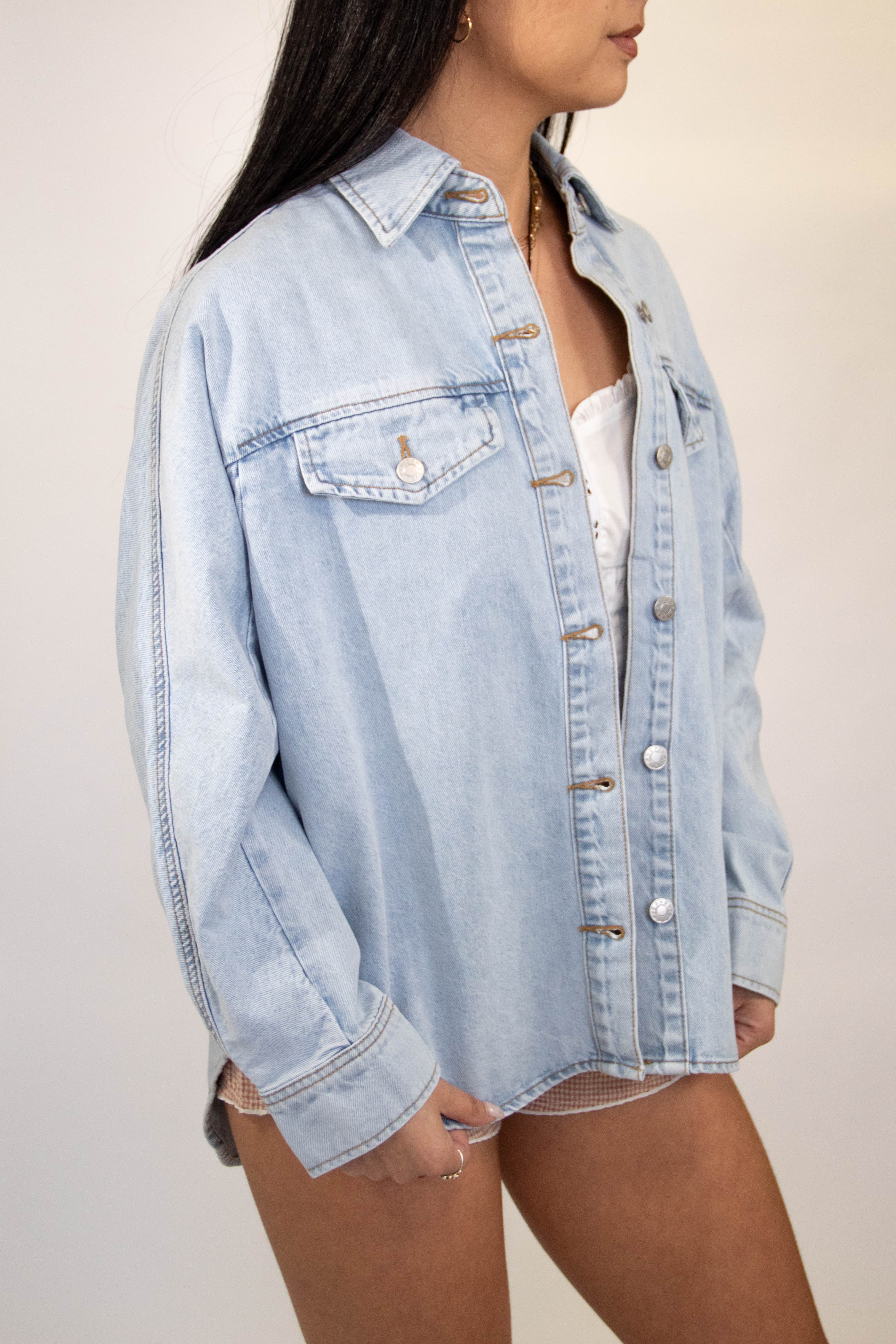 Oversized Denim Jacket