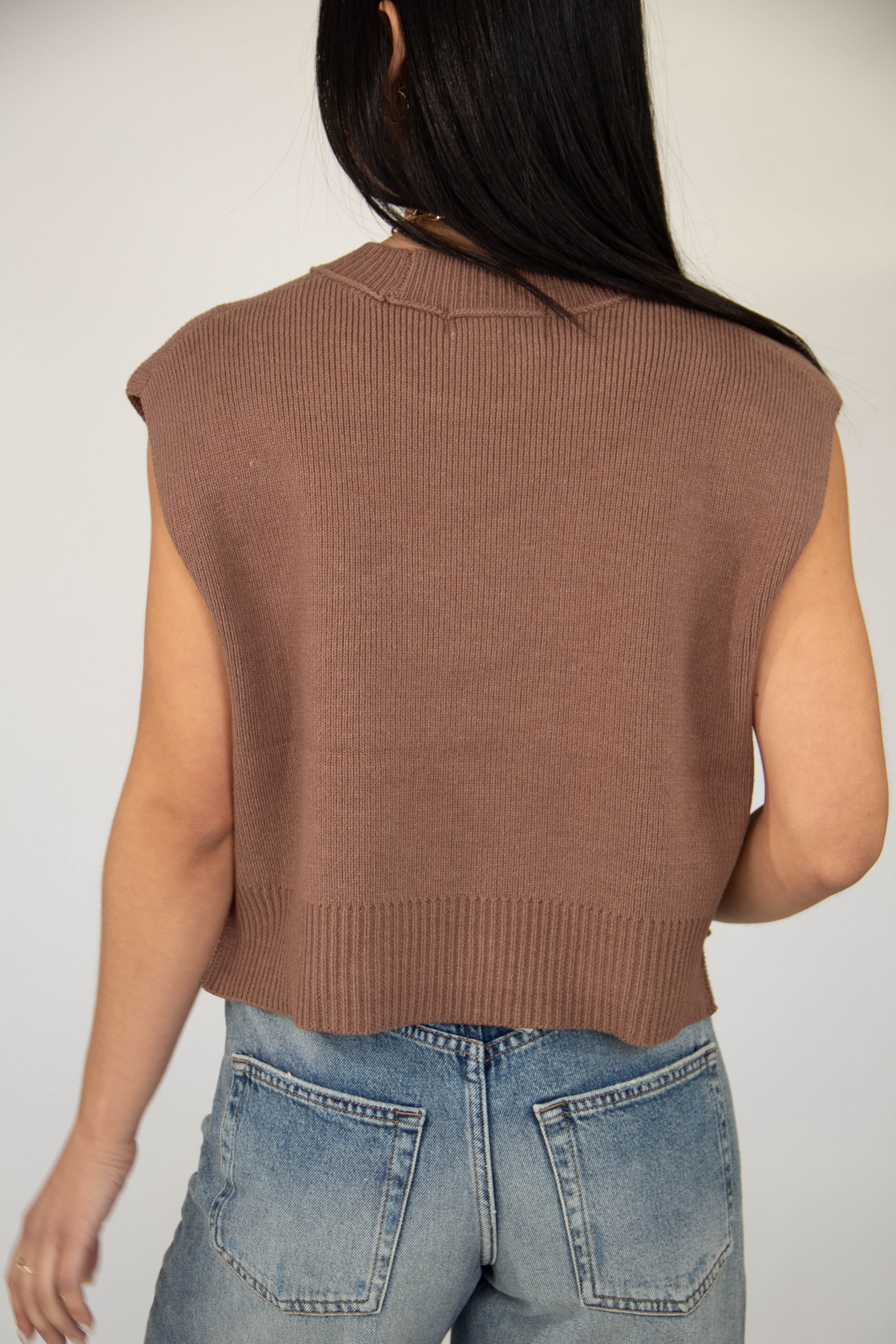 Relaxed Knit Tank Top by For Good