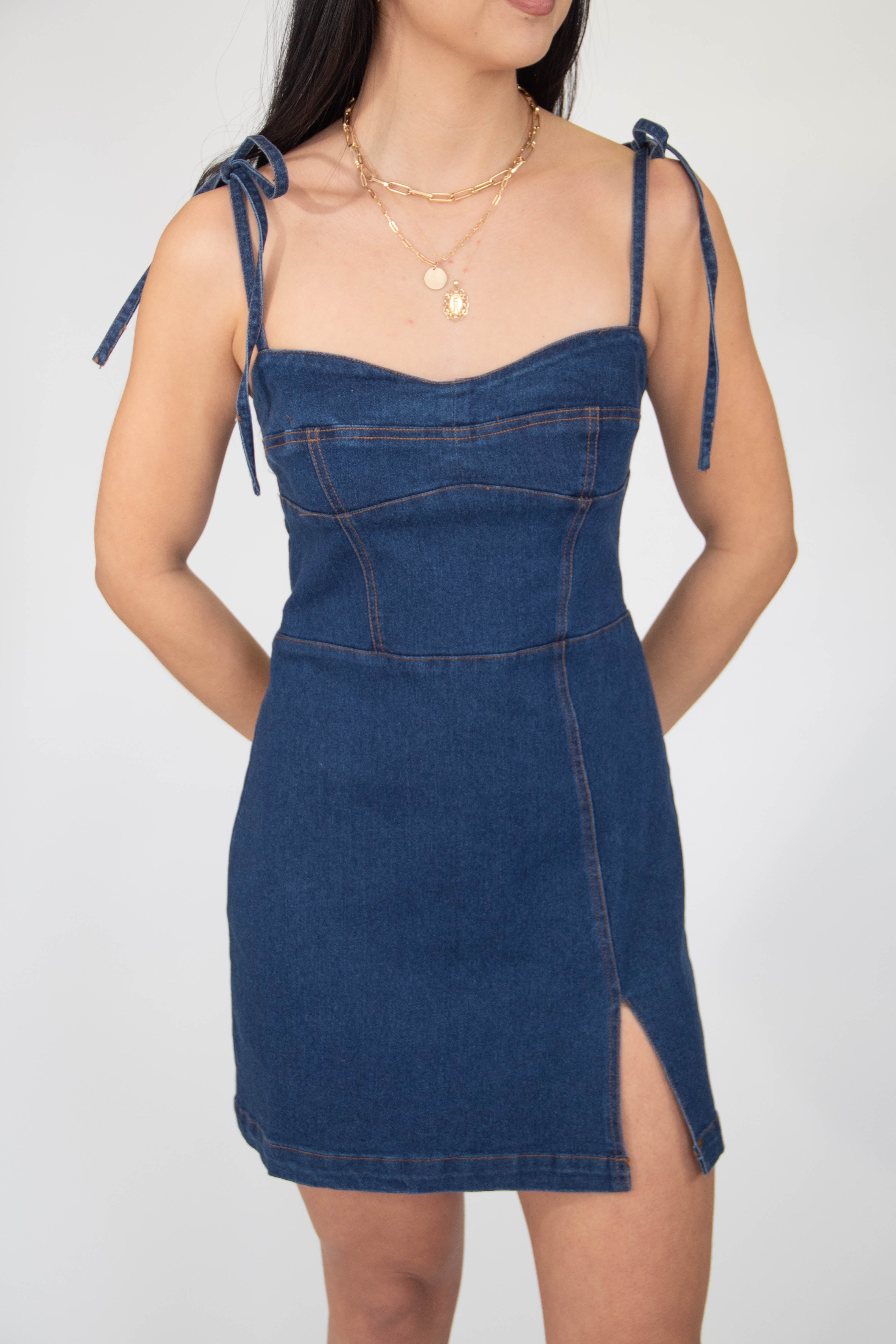 Denim Mini Dress