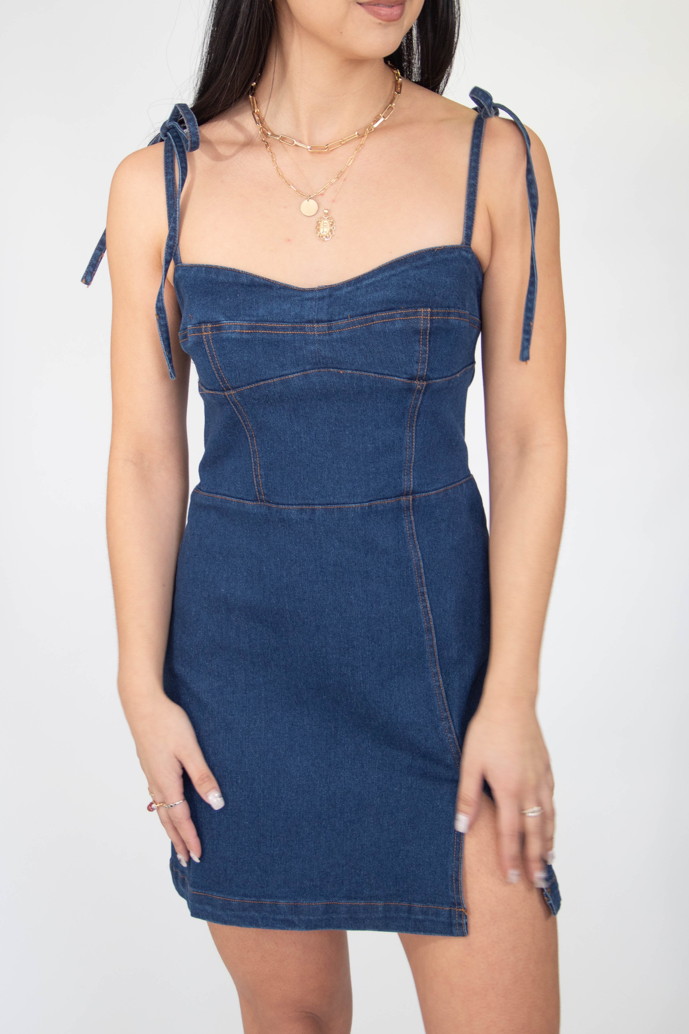 Denim Mini Dress