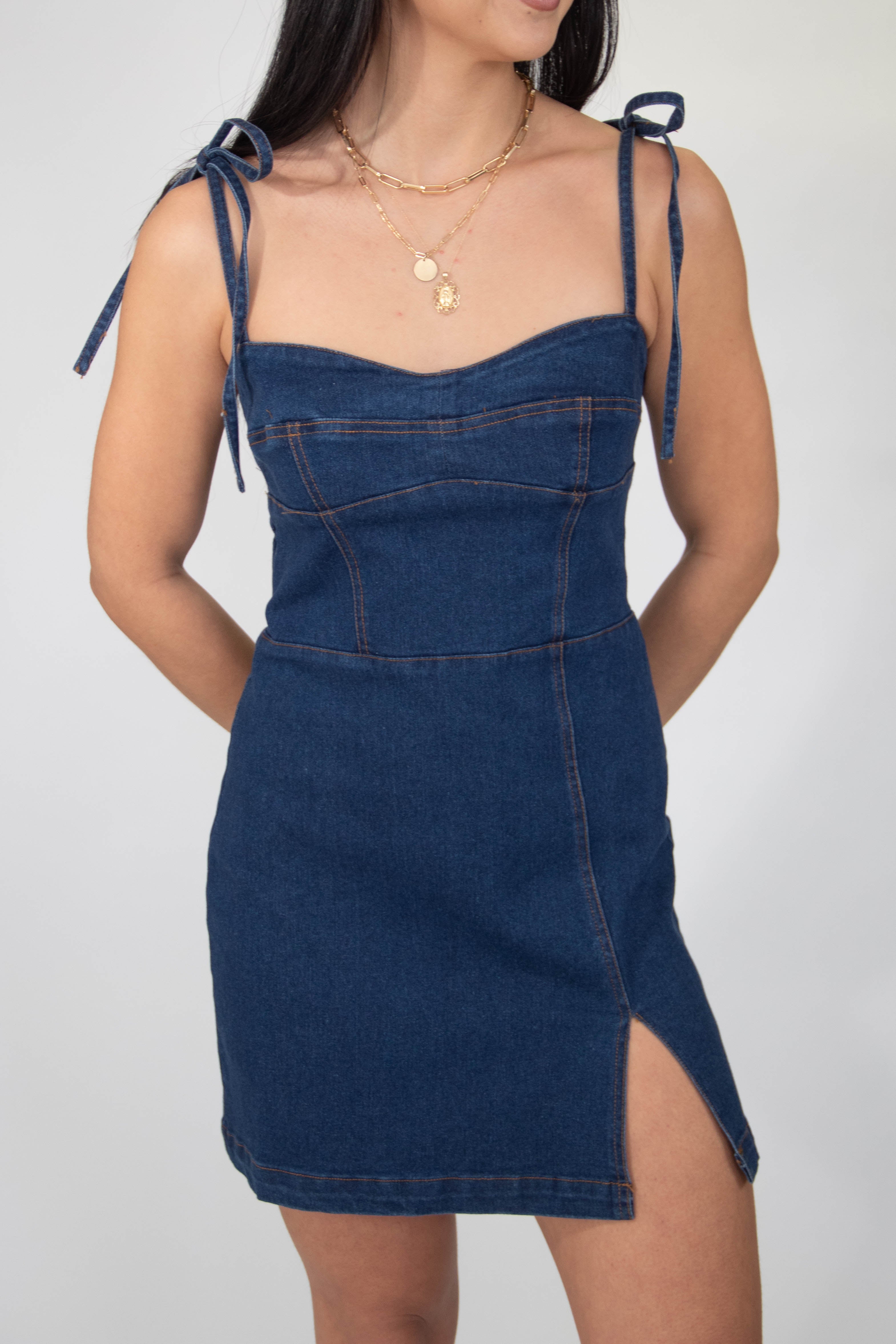 Denim Mini Dress