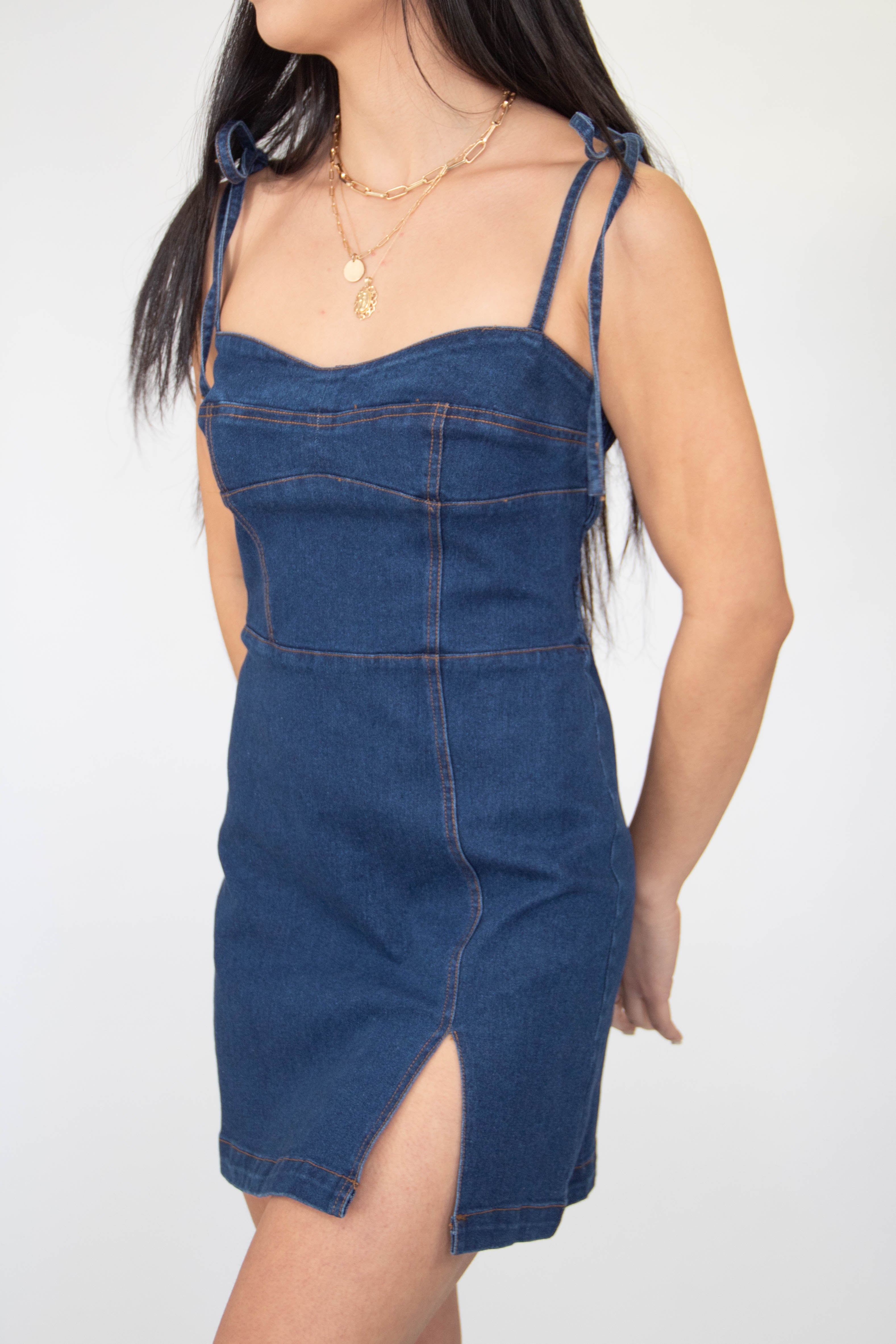 Denim Mini Dress