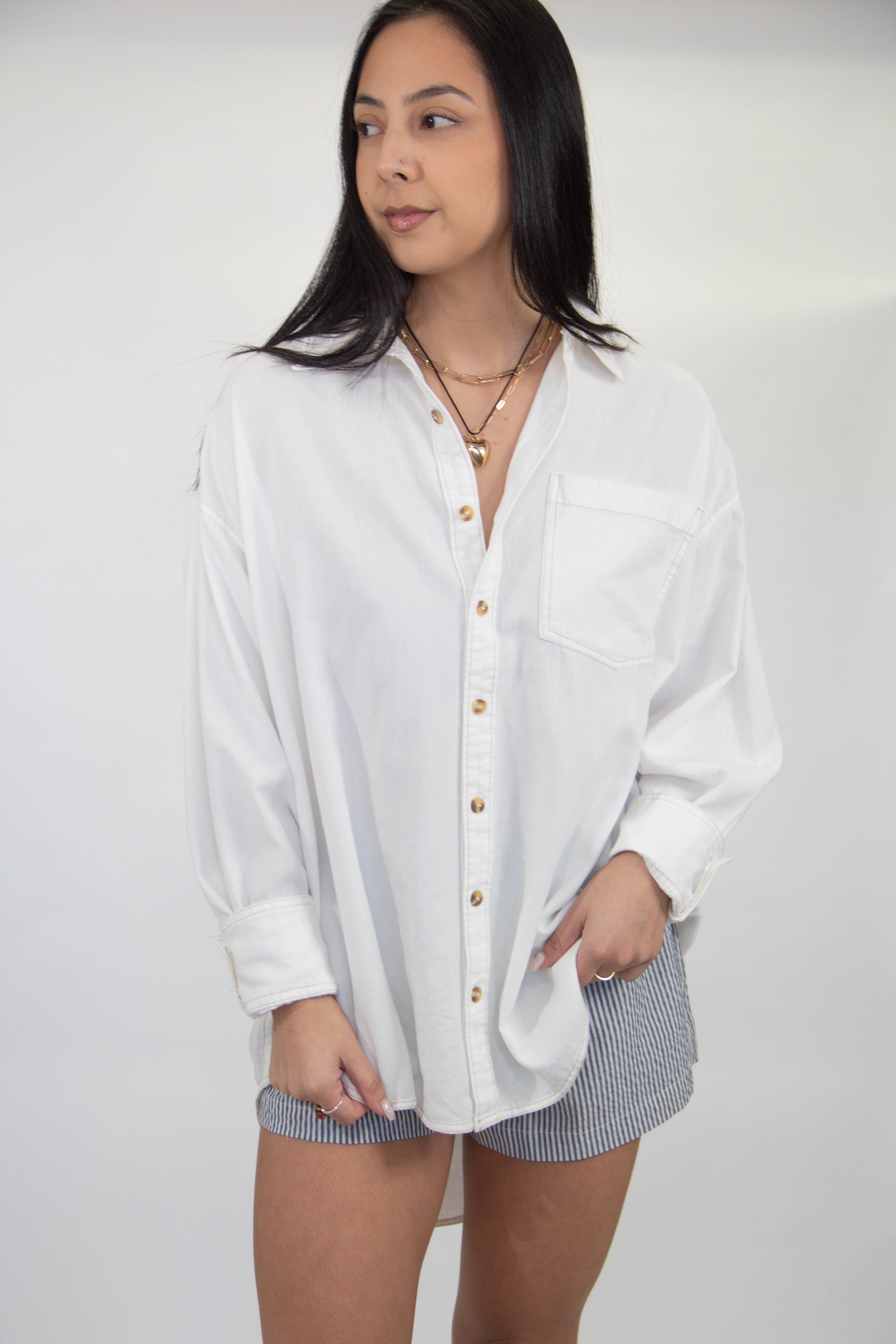 Oversized Long Sleeve Top