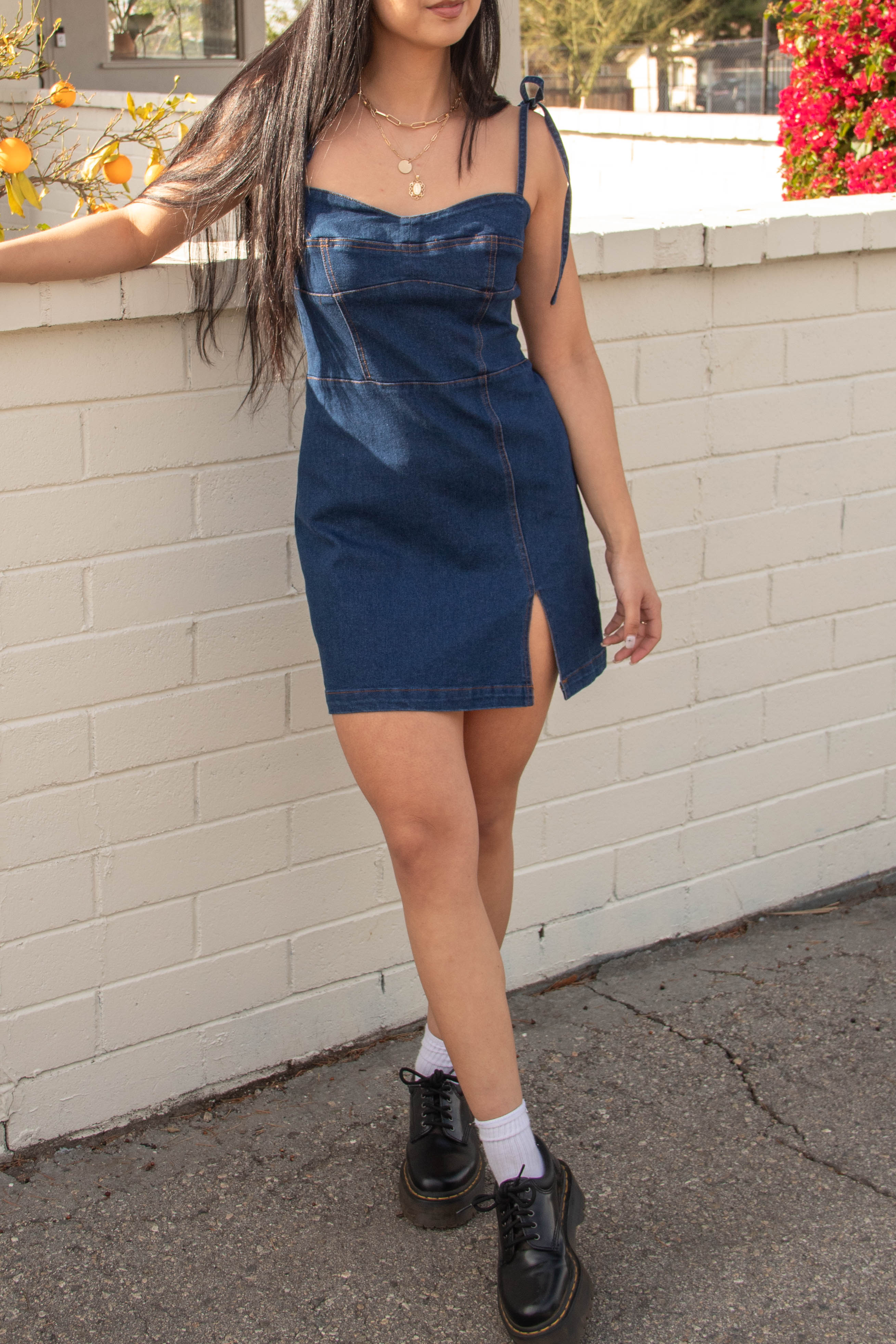 Denim Mini Dress