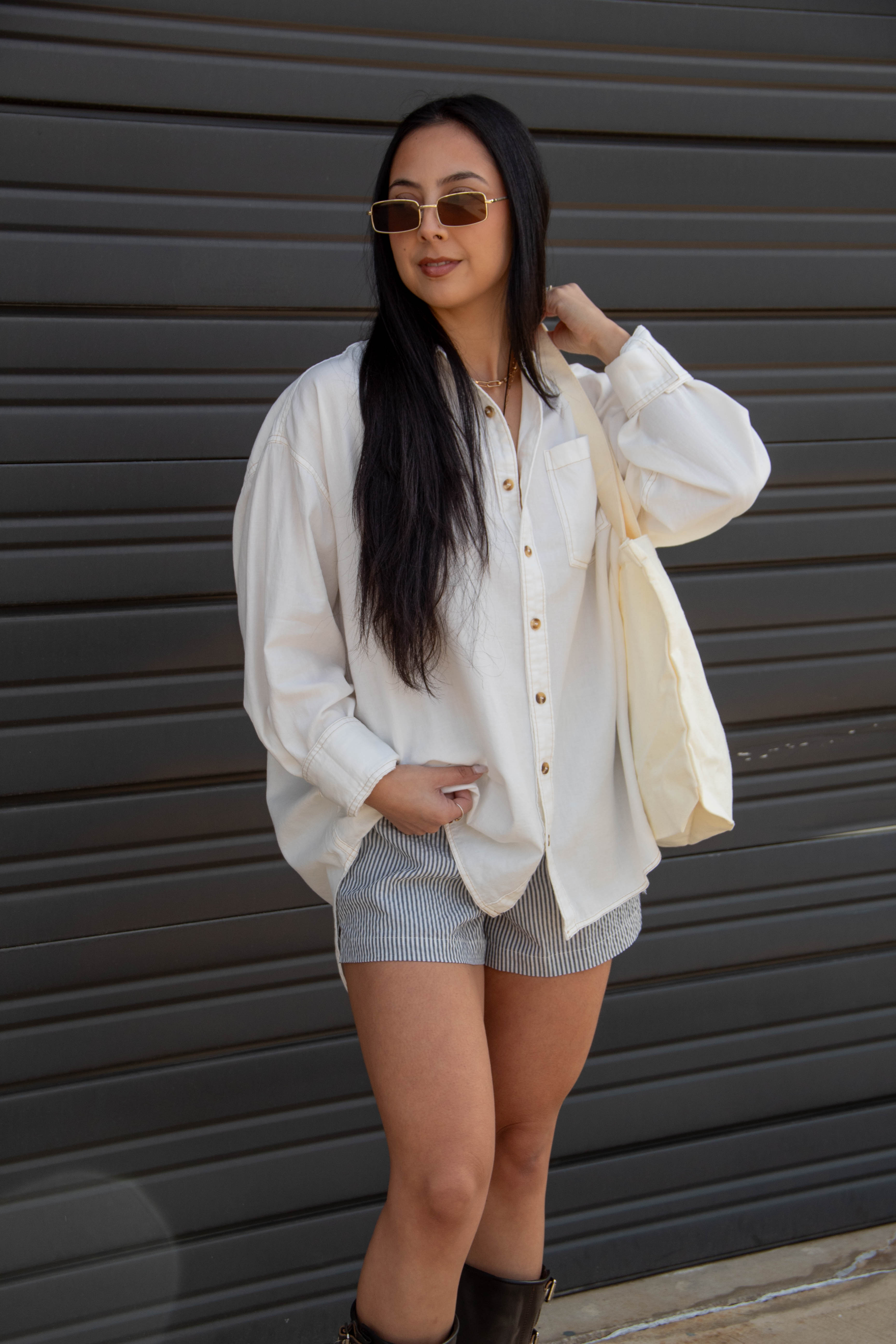 Oversized Long Sleeve Top