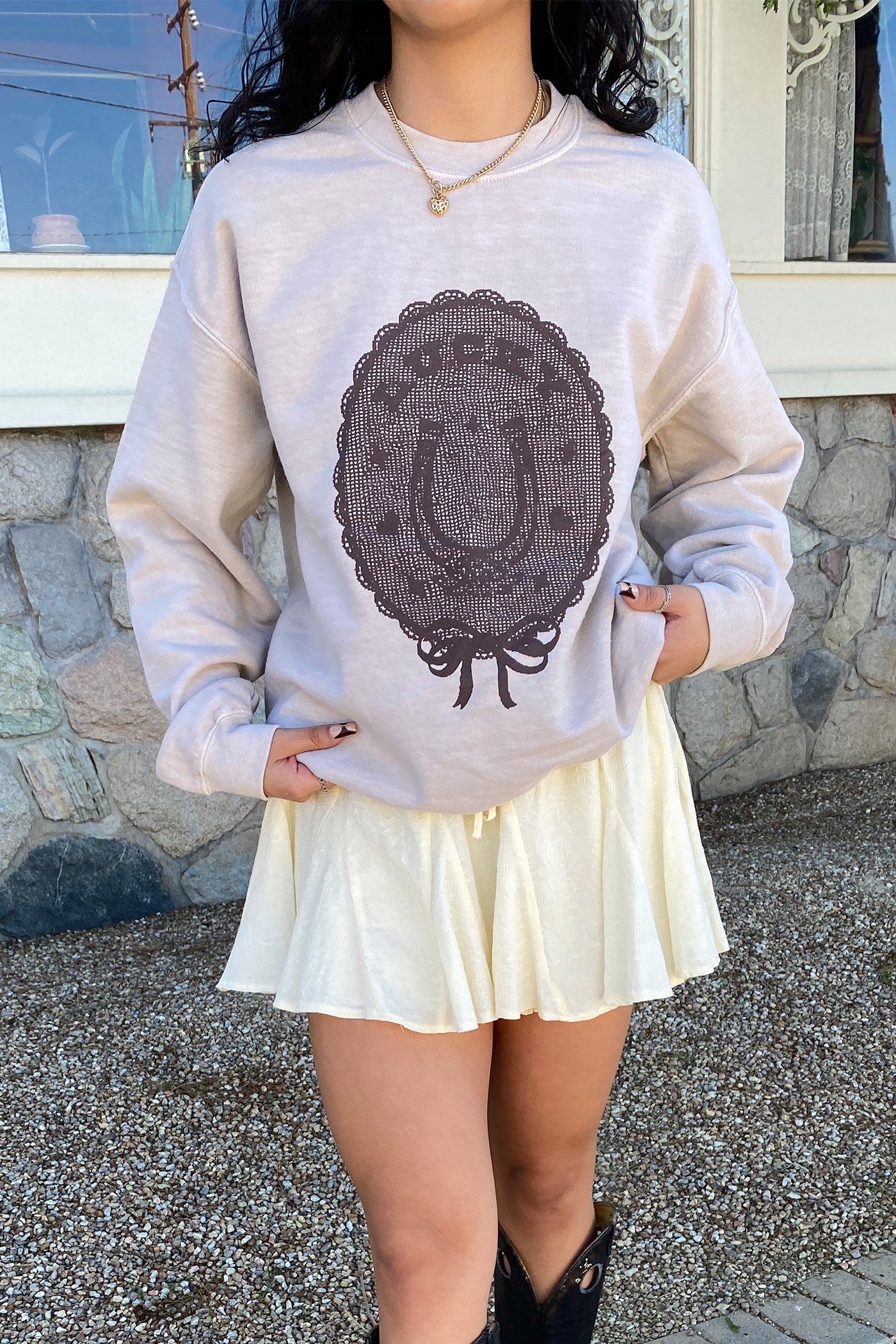 Lucky Graphic Sweatshirt by BDG