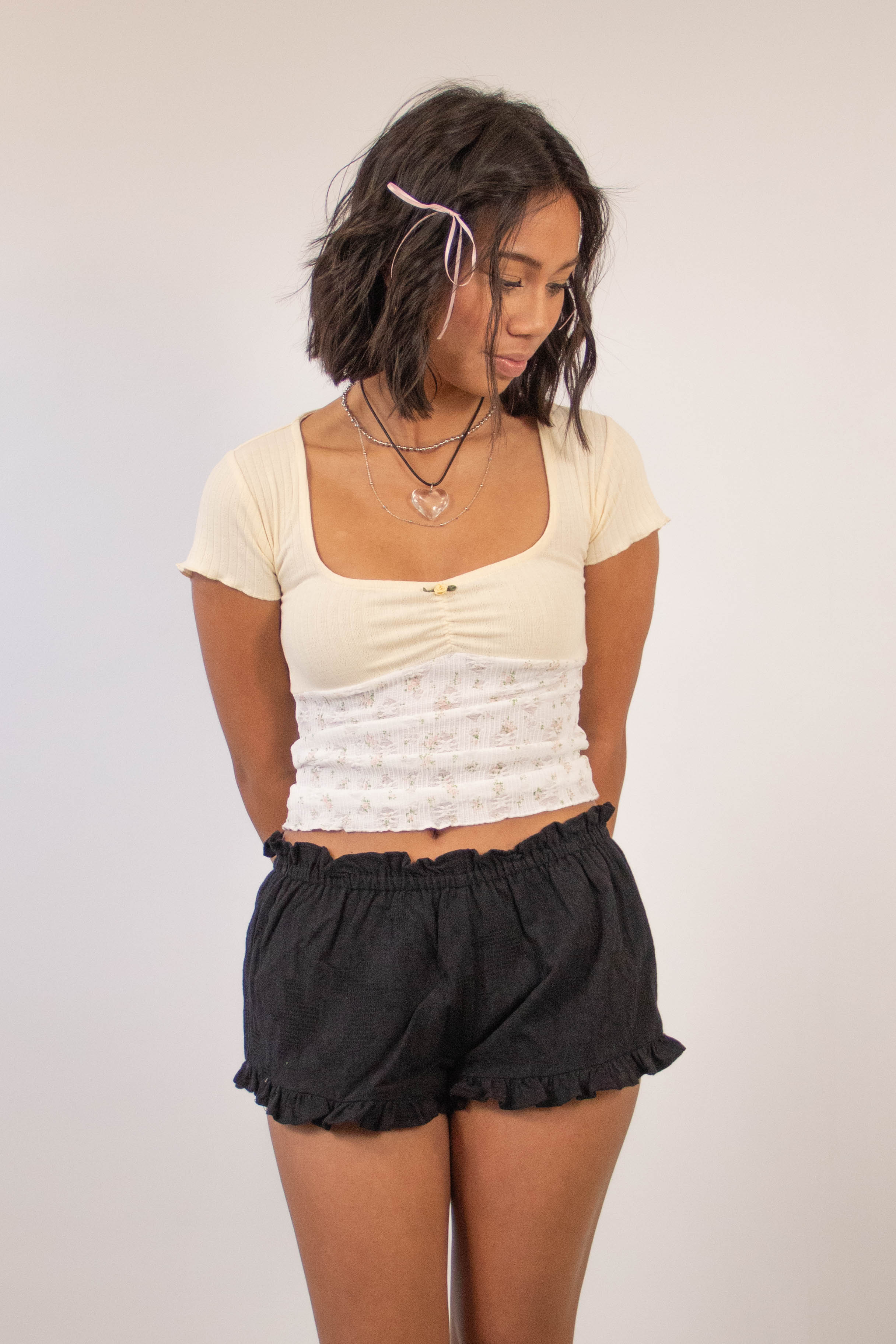 Ruffled Bloomer Shorts