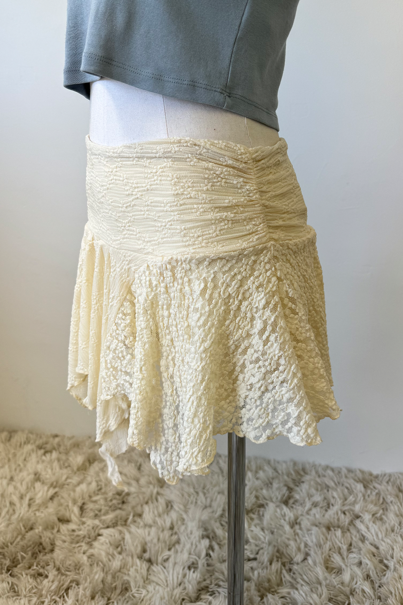 Mixed Media Mini Skort