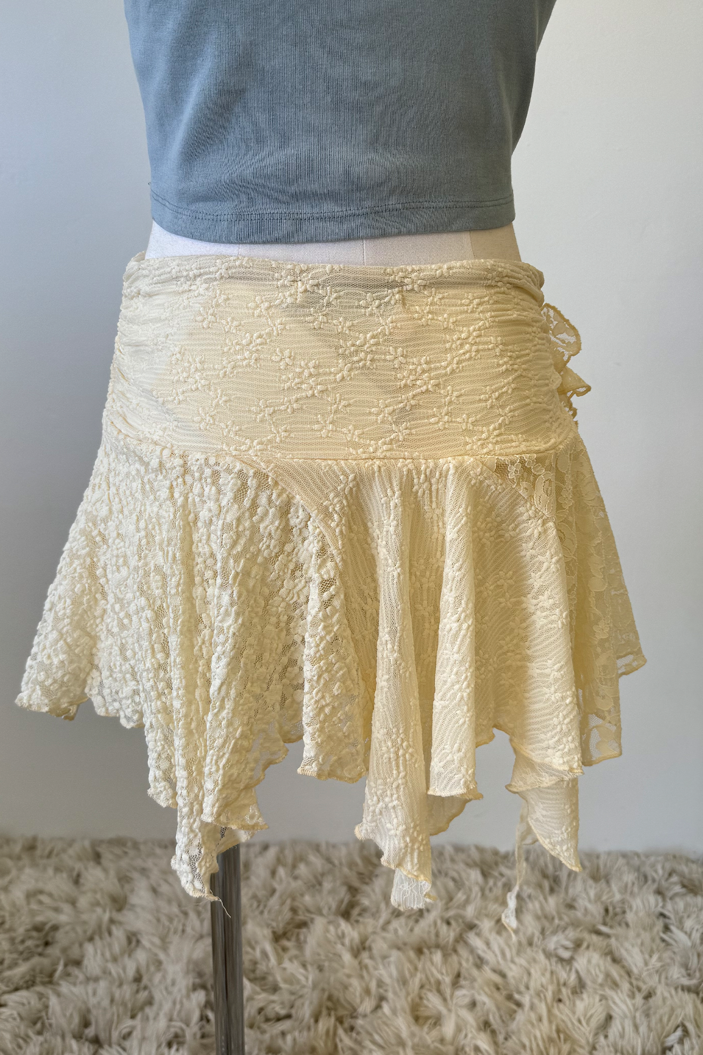 Mixed Media Mini Skort