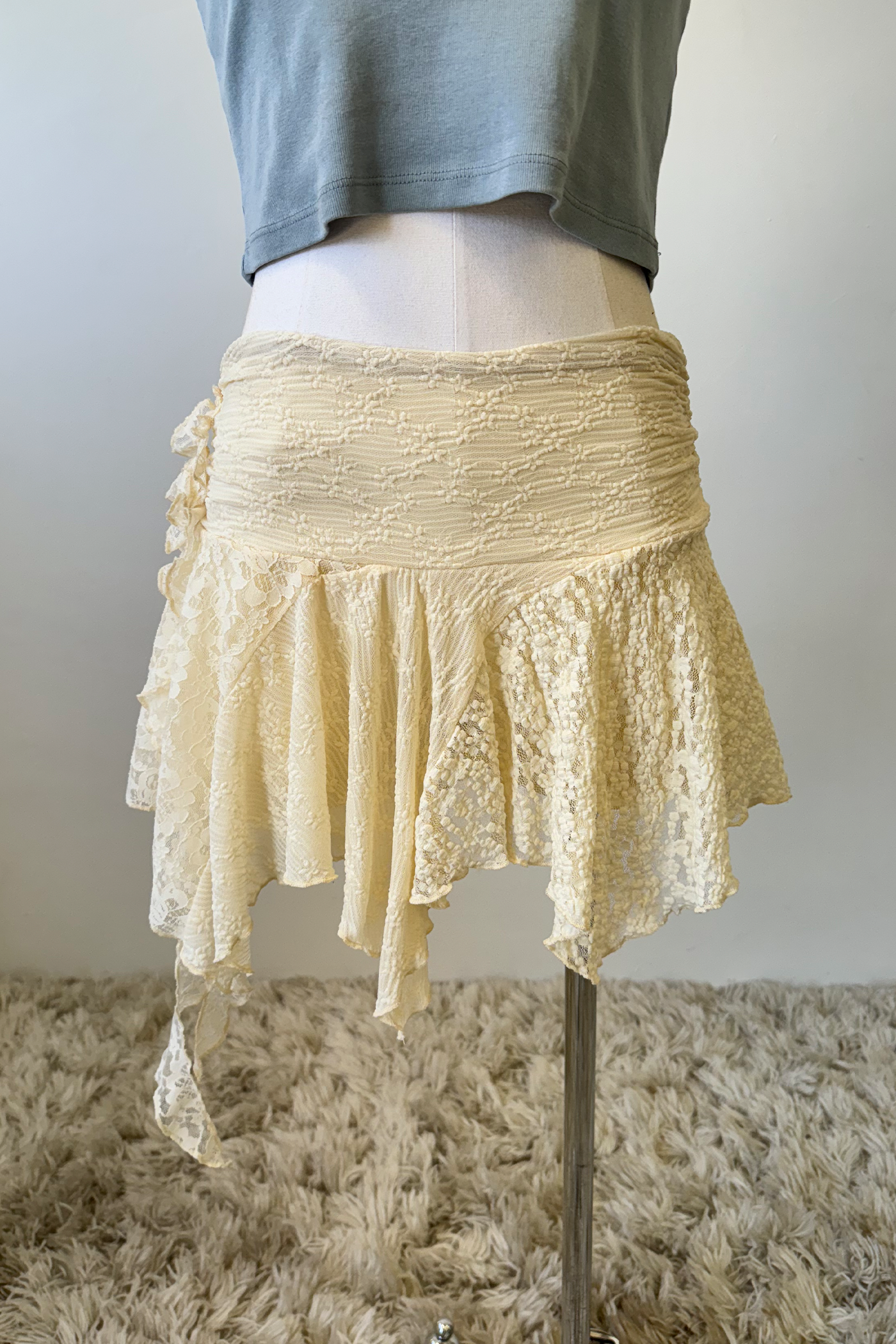 Mixed Media Mini Skort