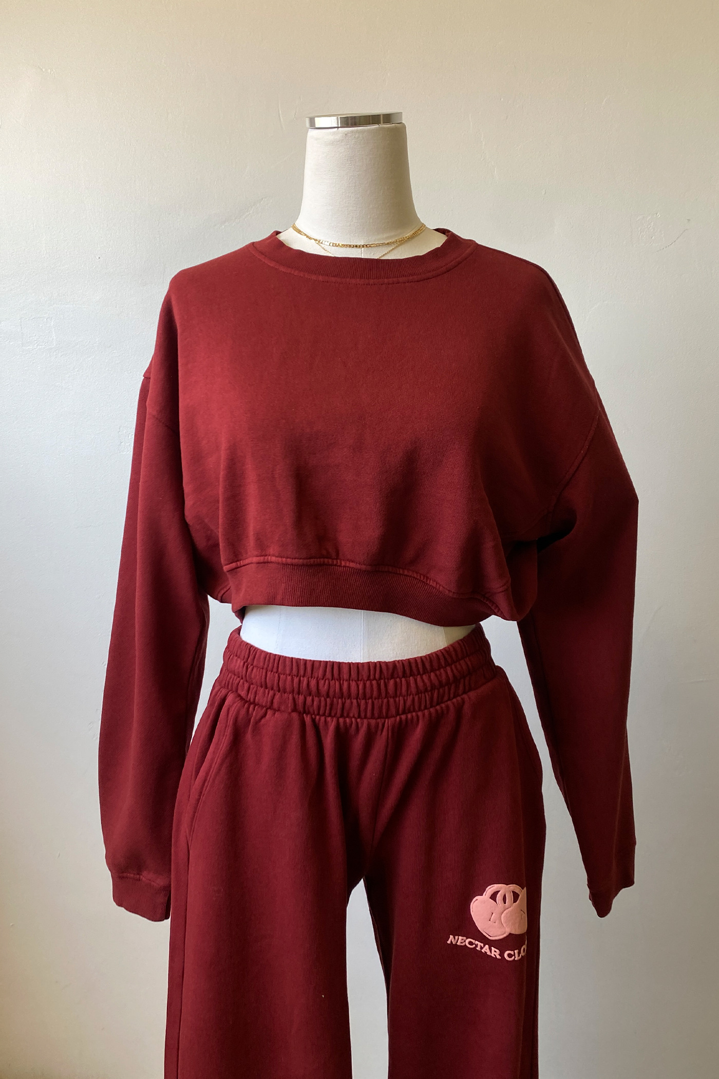 Basic Crop Sweatshirt