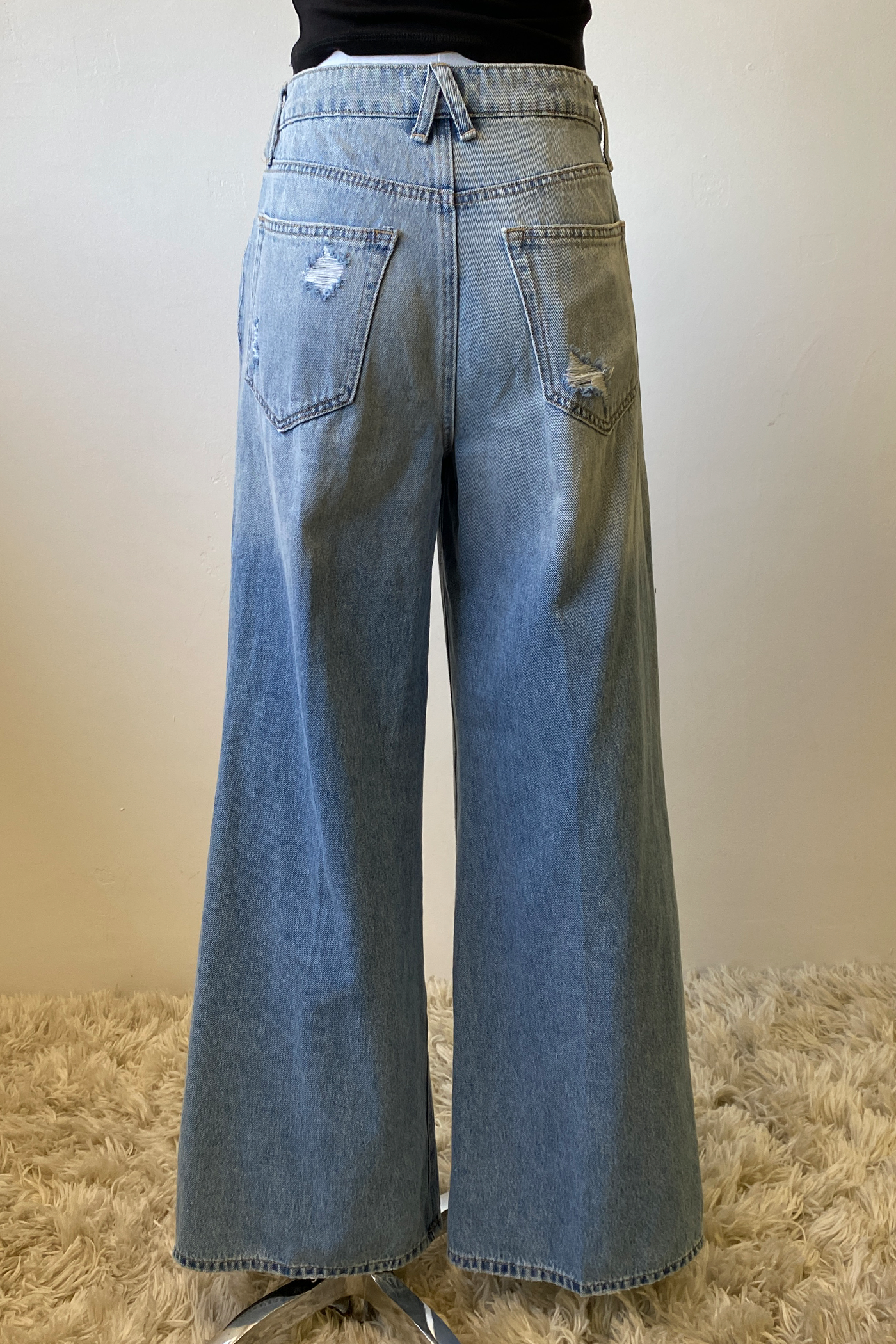 Nectar Premium Denim: The Olivine Wide Leg Jeans