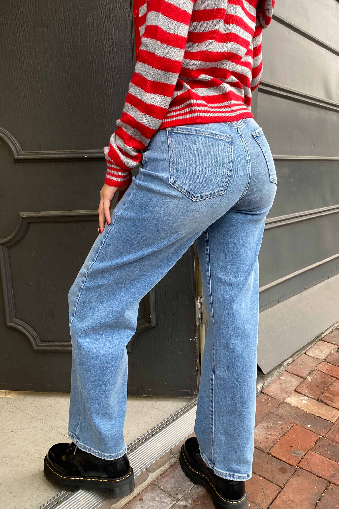 Nectar Premium Denim: The Hazel High Rise Dad Jeans