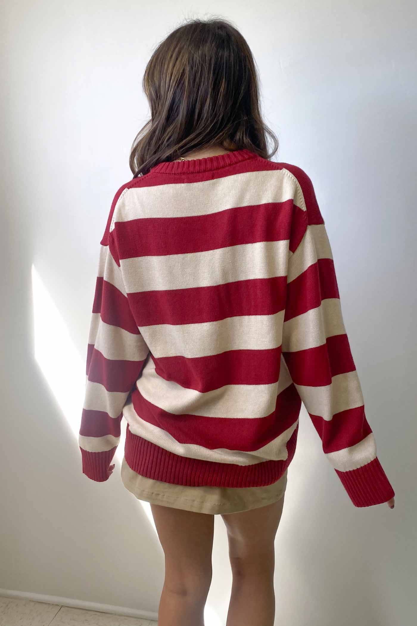 Oversized Striped Sweater