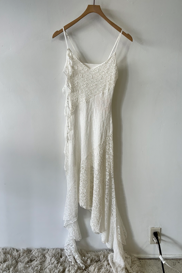 Mixed Media Midi Dress