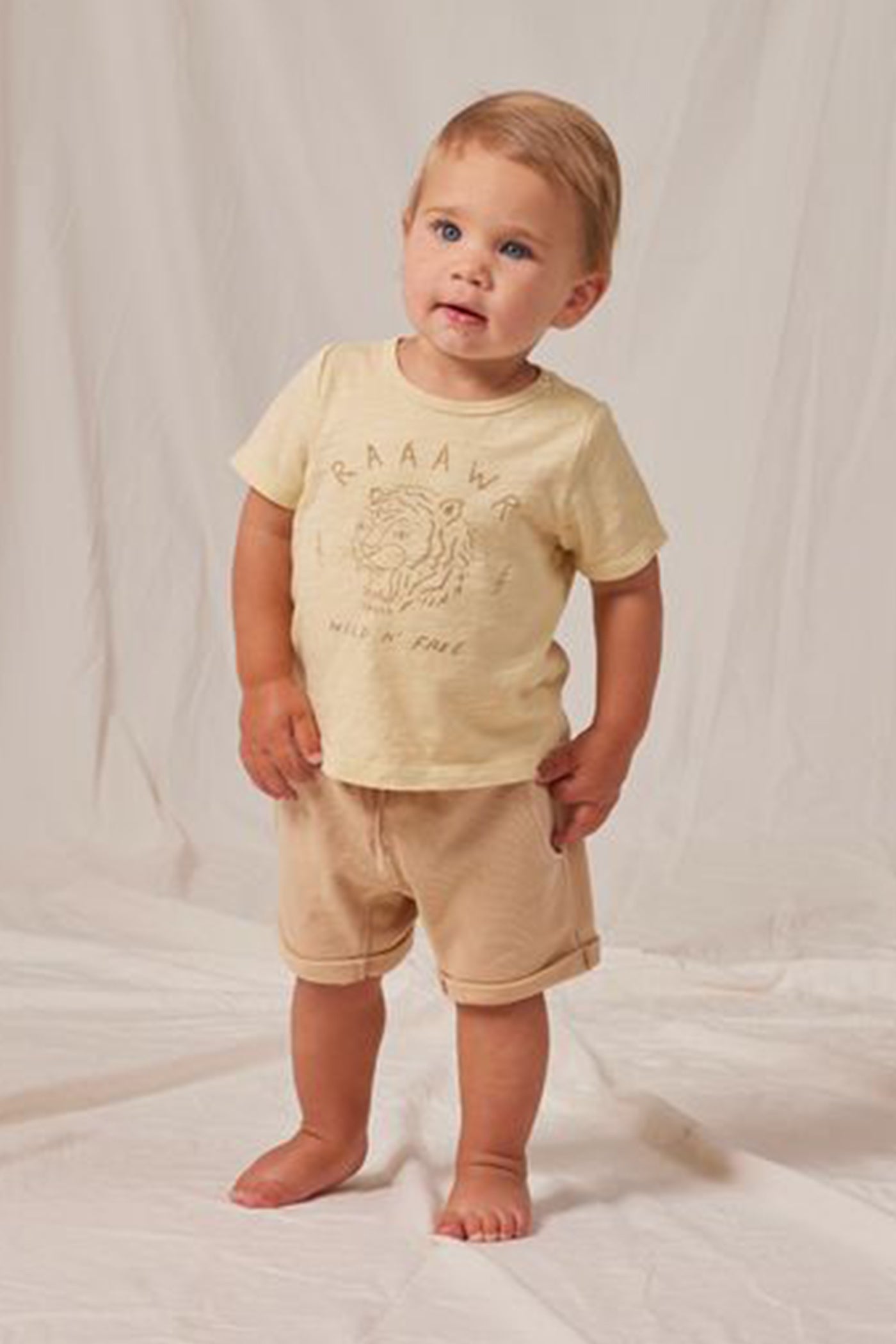 Relaxed Boys Shorts by Rylee &amp; Cru