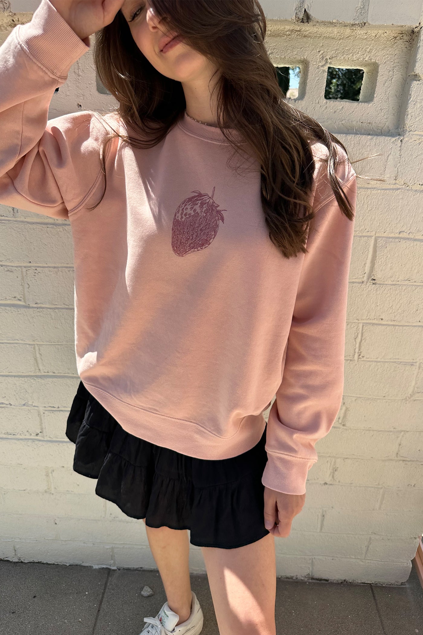 Strawberry Graphic Sweater