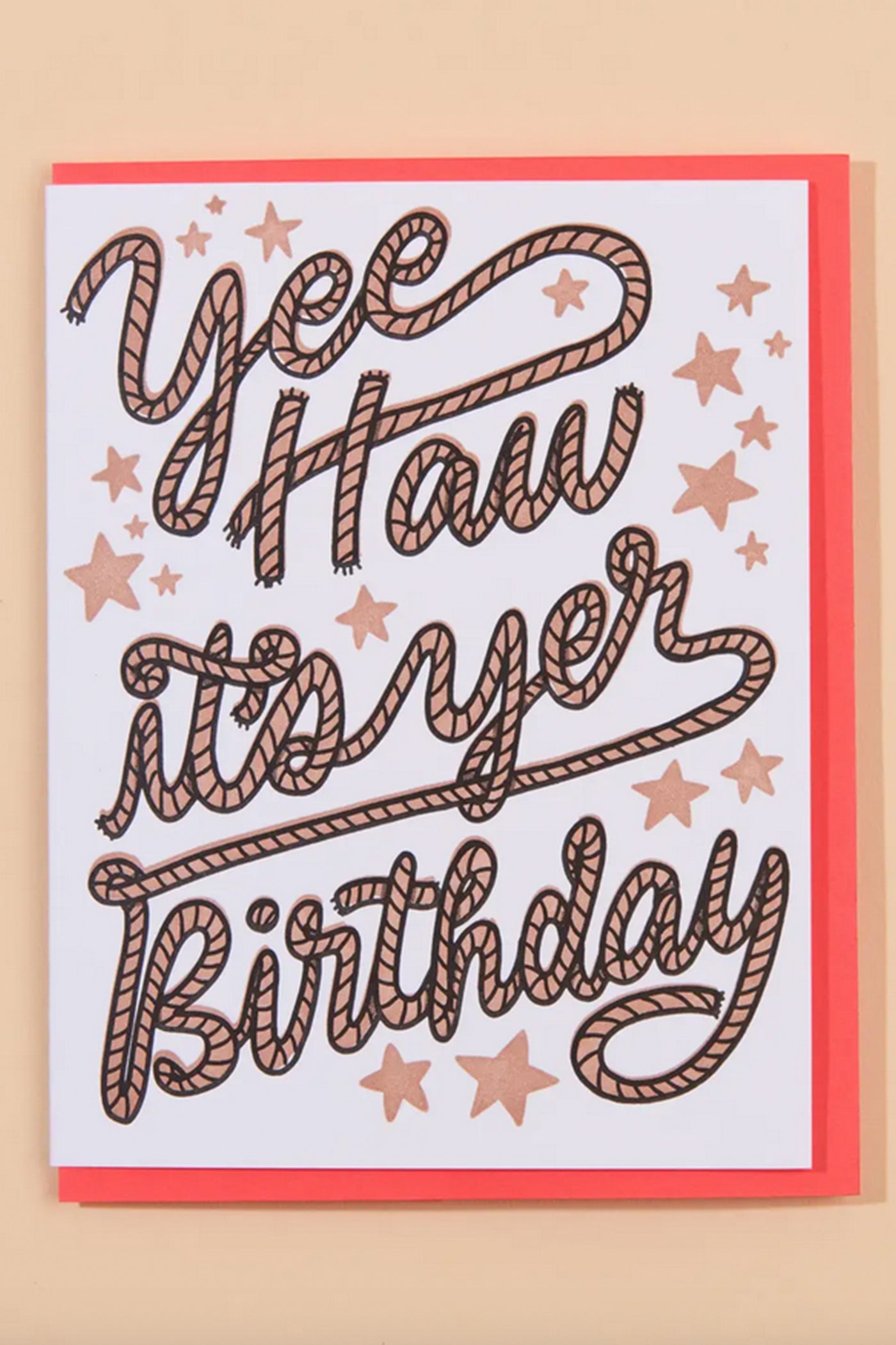 Yee Haw Birthday Card
