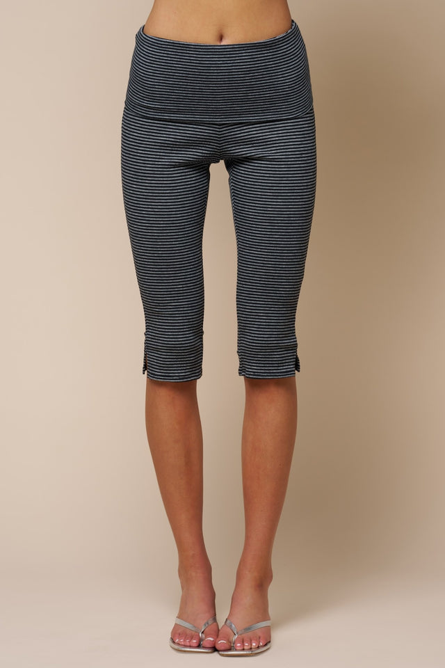 Fold Over Capri Leggings