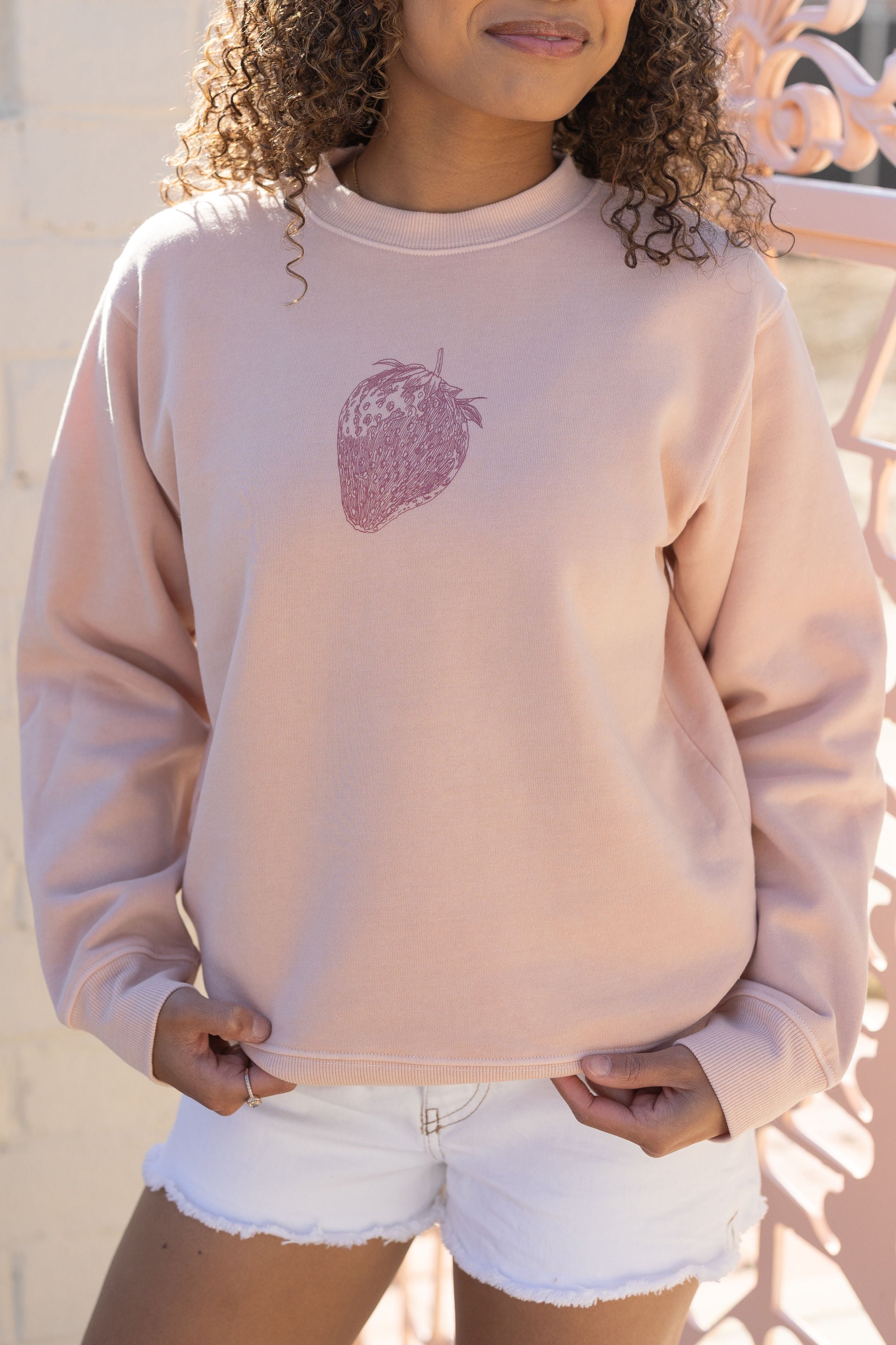 Strawberry Graphic Sweater