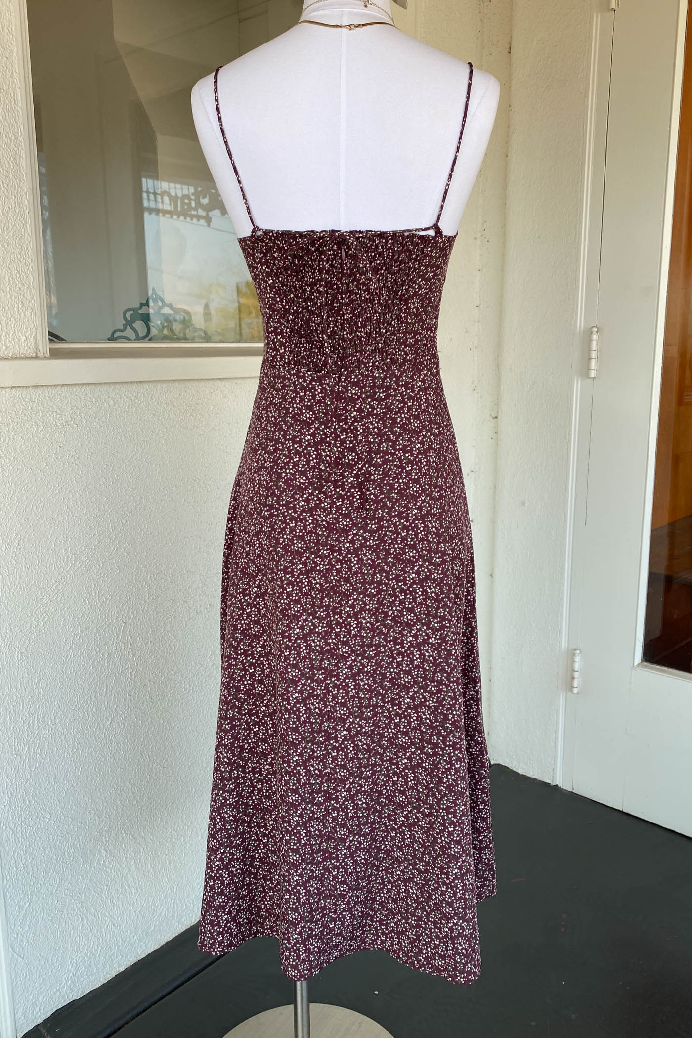 Ditsy Floral Midi Dress