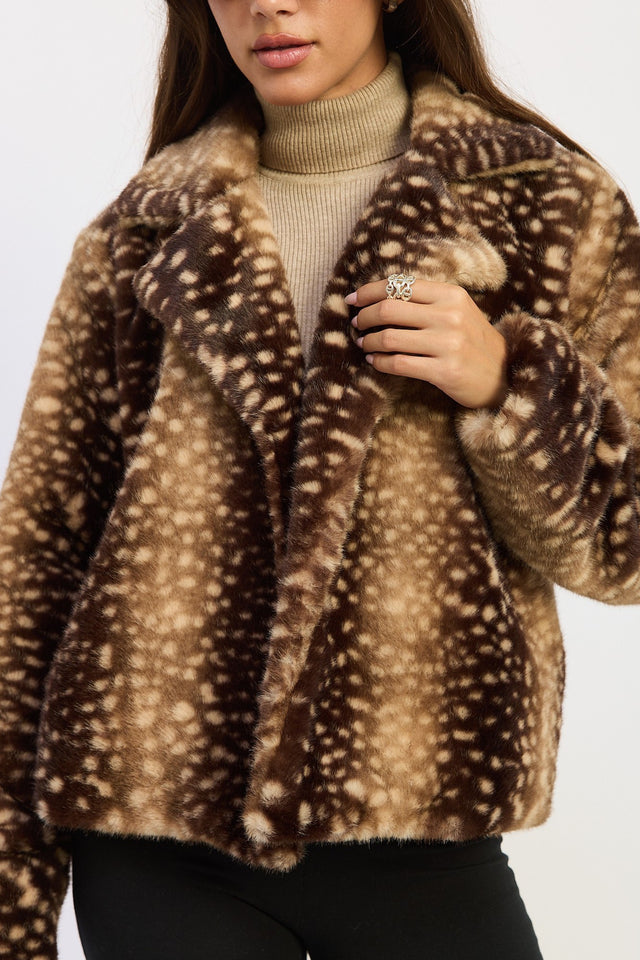 Faux Fur Coat