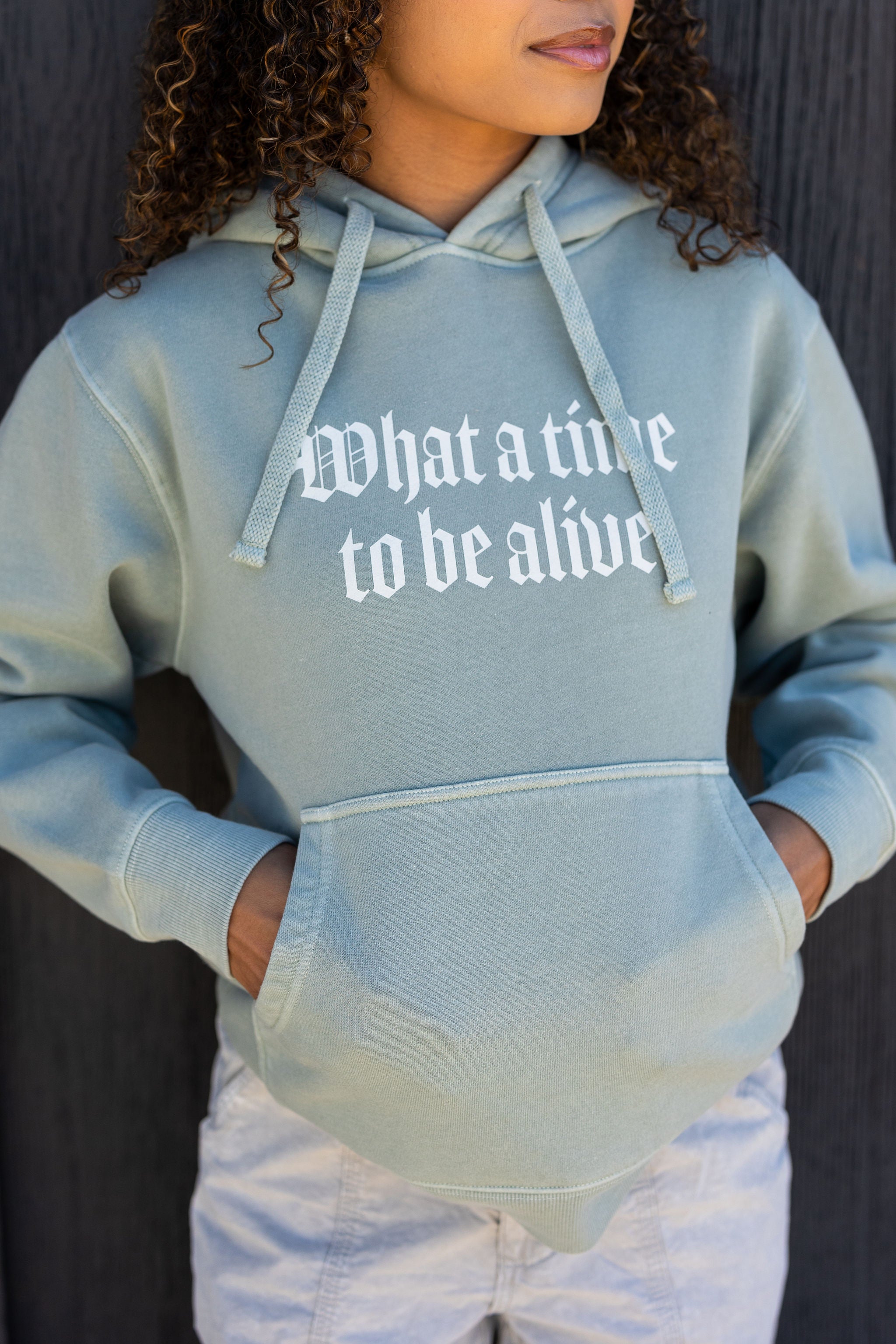 What A Time To Be Alive Graphic Hoodie