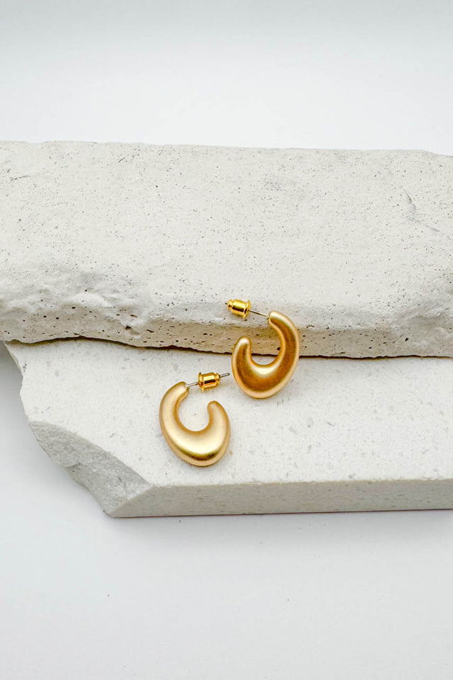 Elongated Bubble Earrings