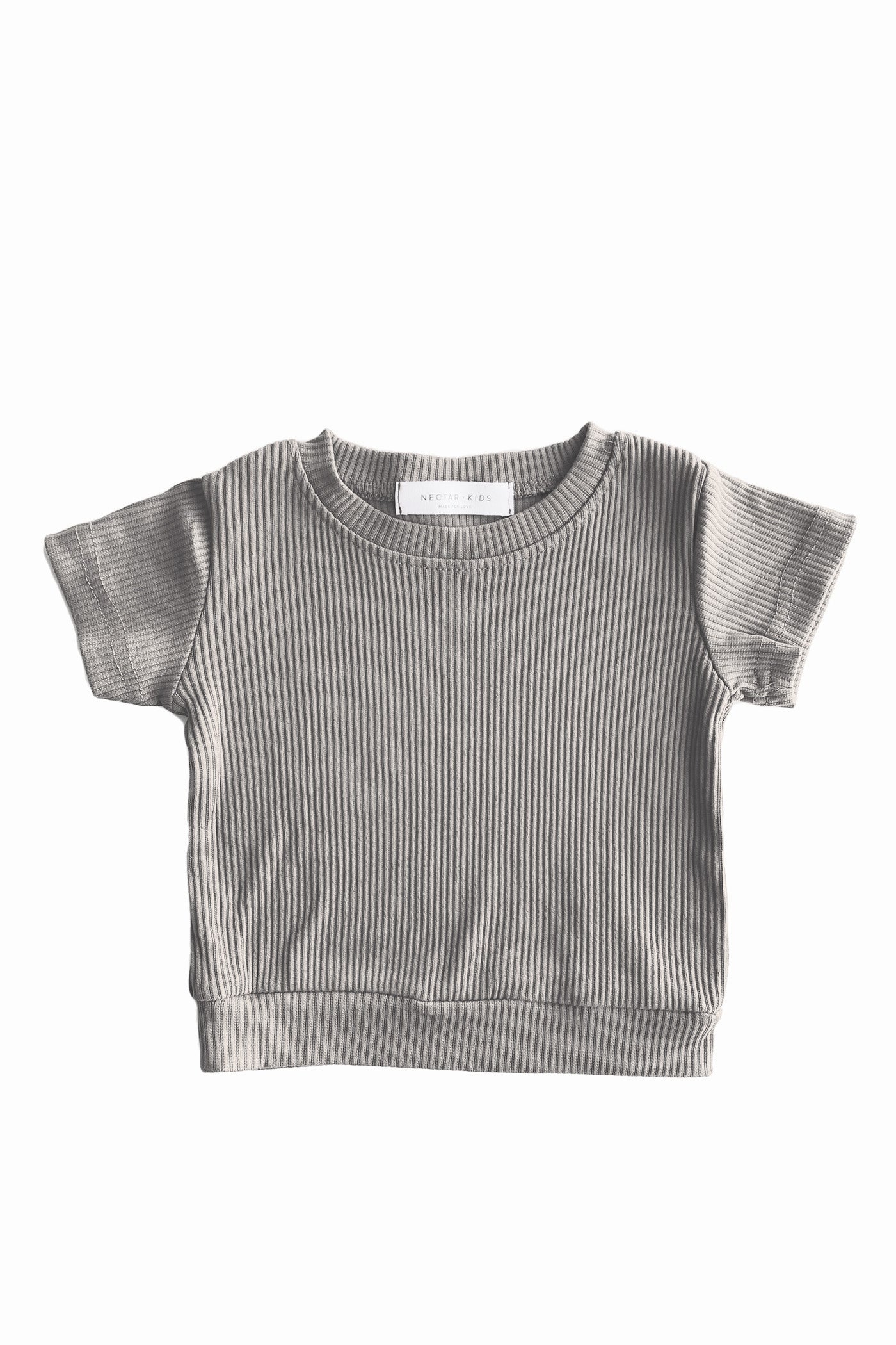 Ribbed Knit Kids Top