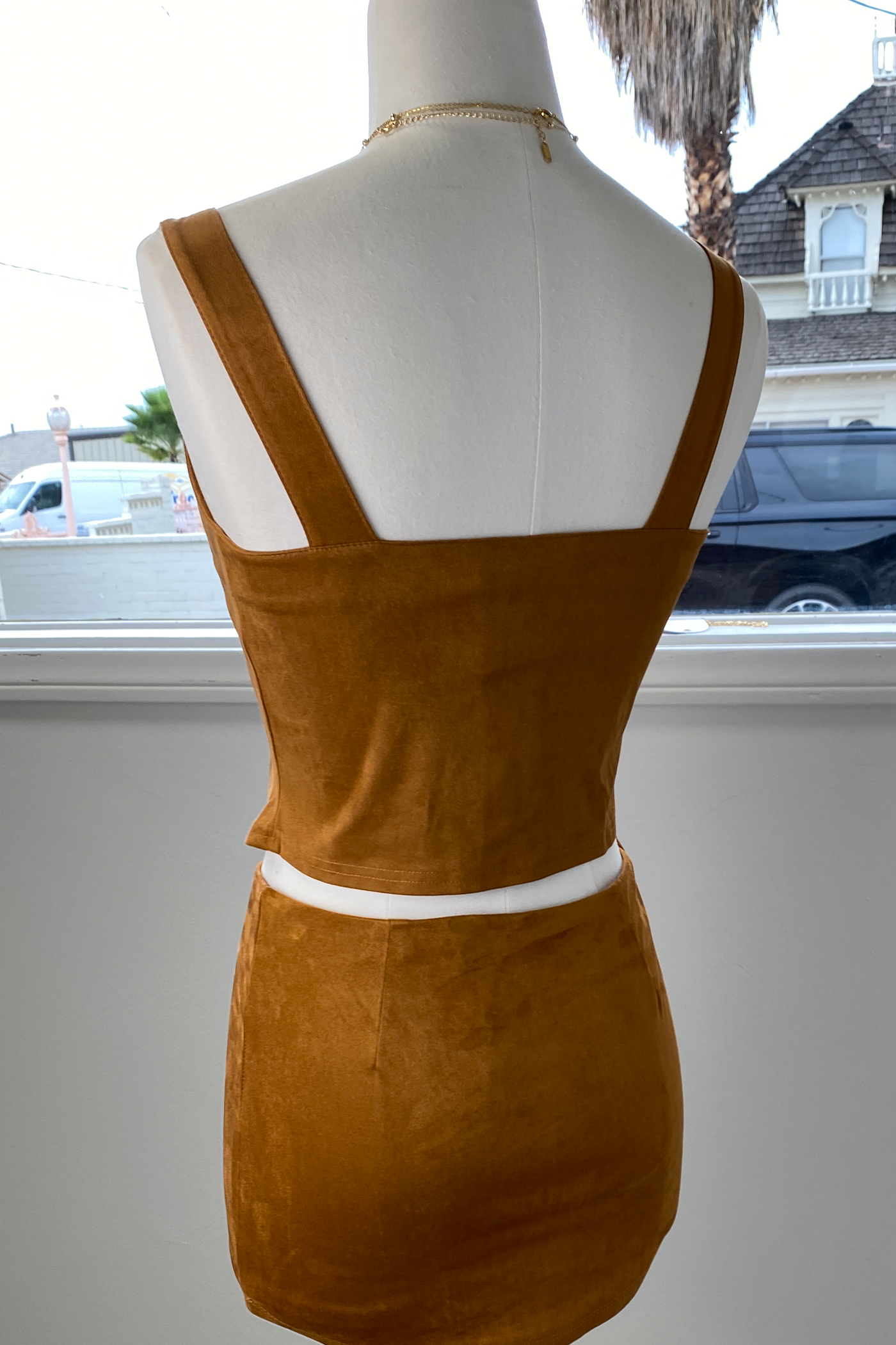 Suede Vest