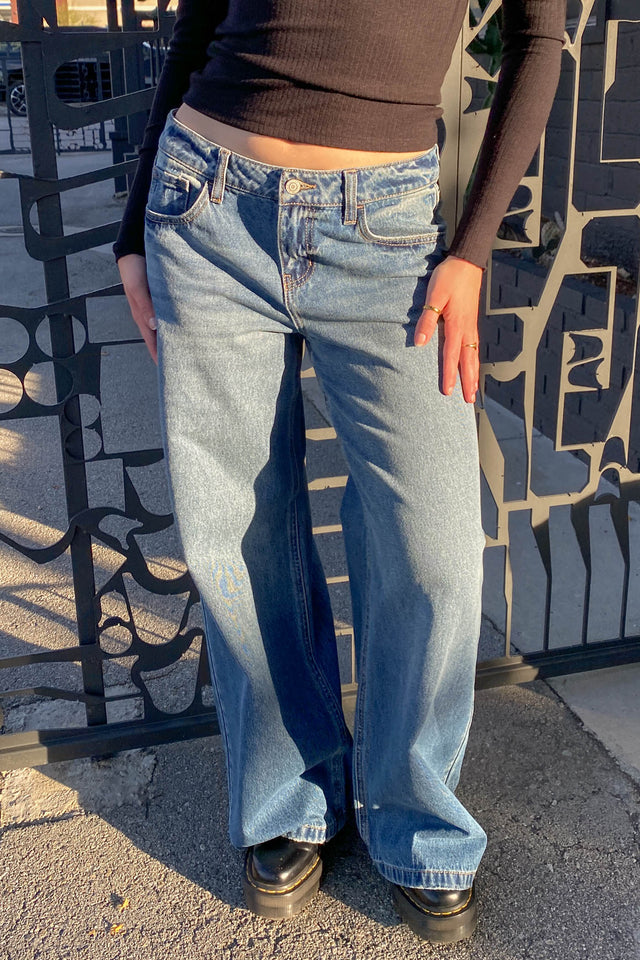 Nectar Premium Denim: The Olivine Wide Leg Jeans
