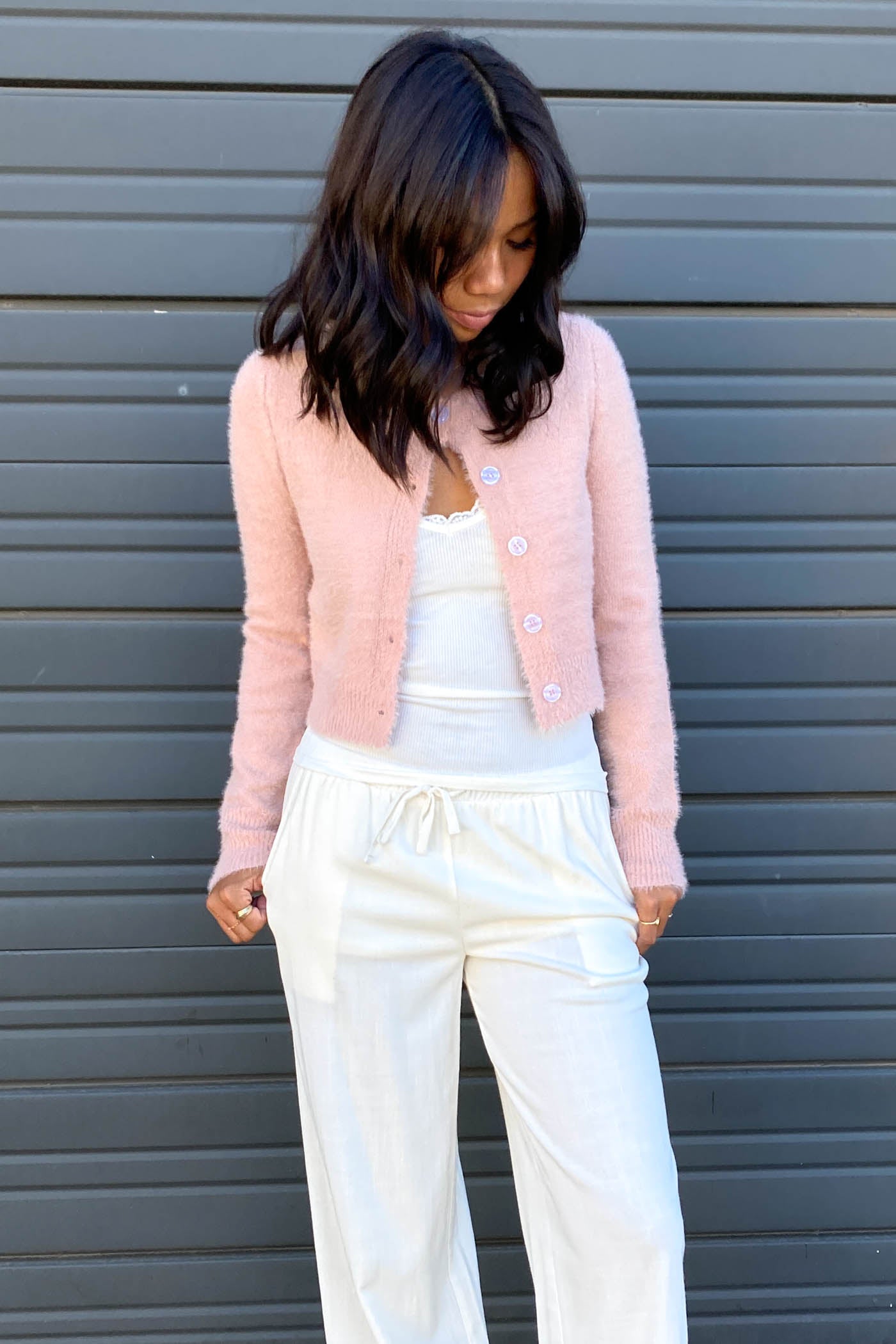Knit Button Cardigan