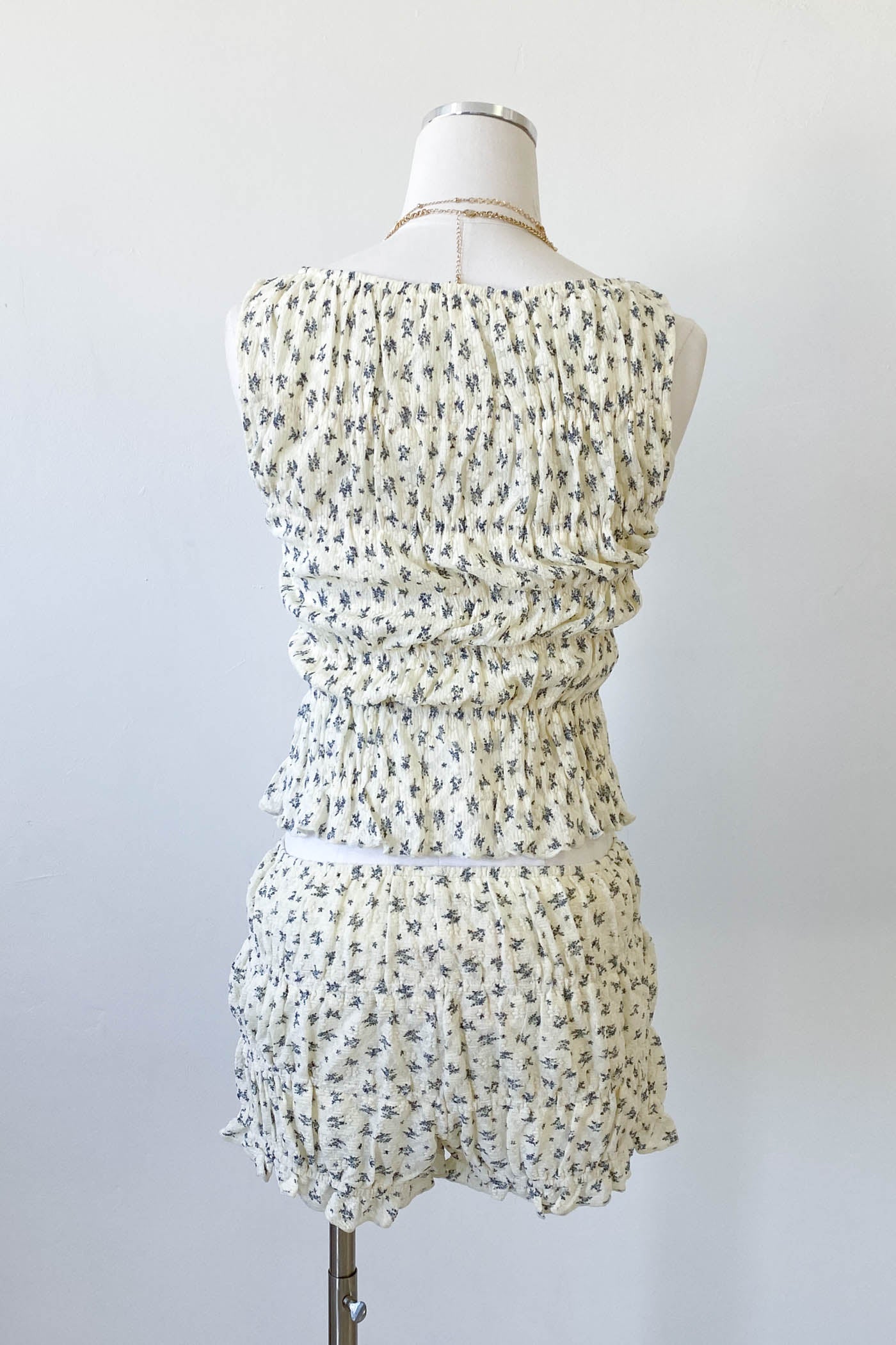 Floral Ruffled Bloomer Shorts