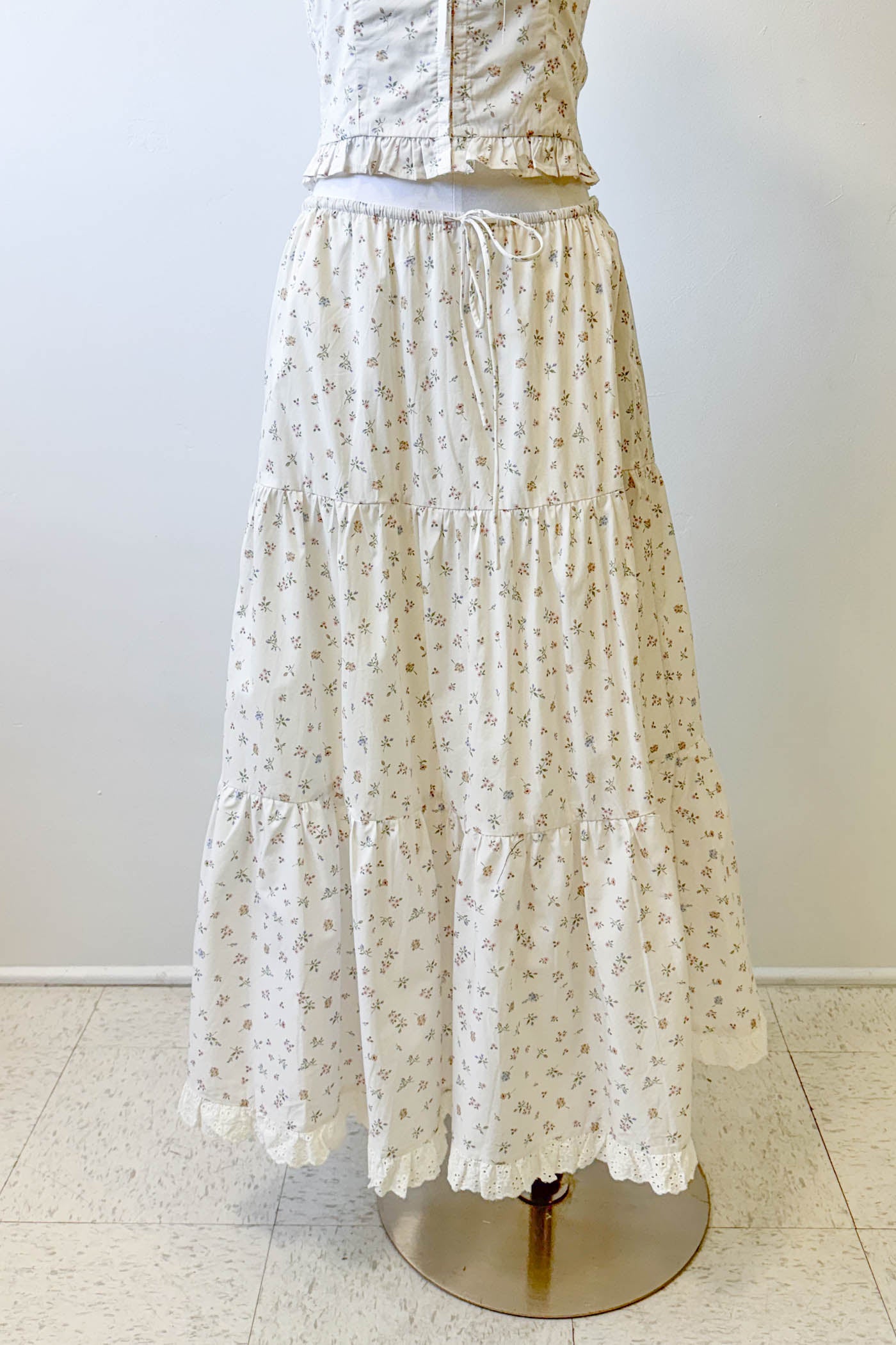 Ditsy Floral Maxi Skirt