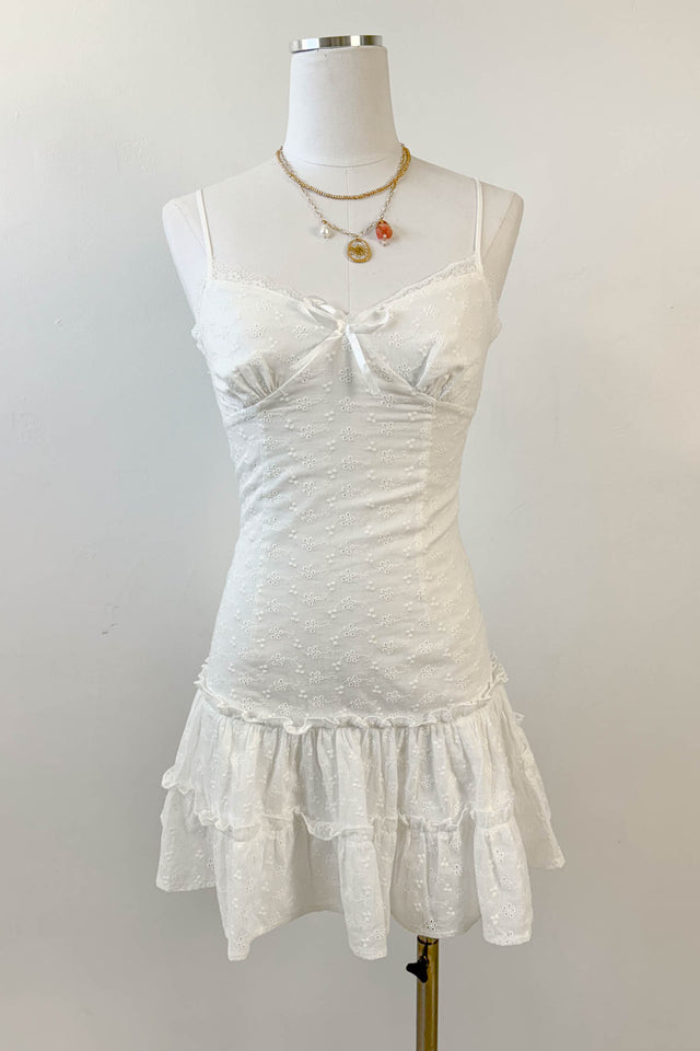 Mini Eyelet Dress