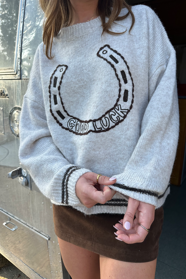 Good Luck Graphic Sweater