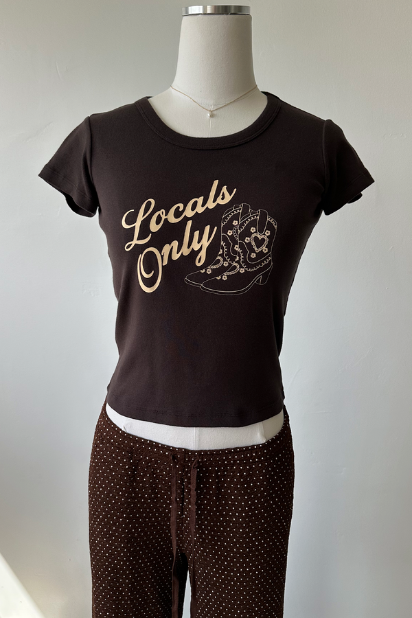 Locals Only OG Graphic Babydoll Tee