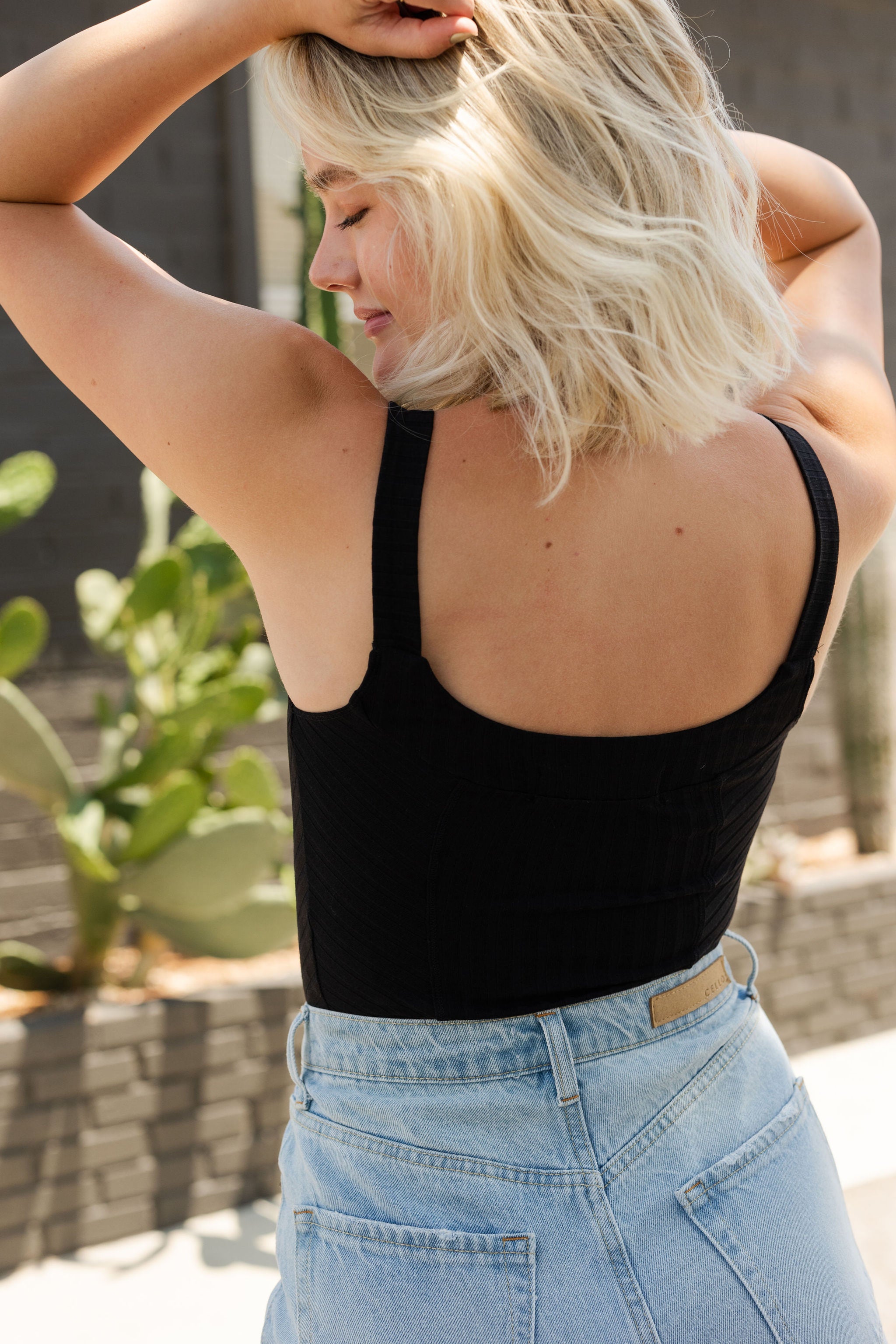Carry On Sleeveless Corset Top